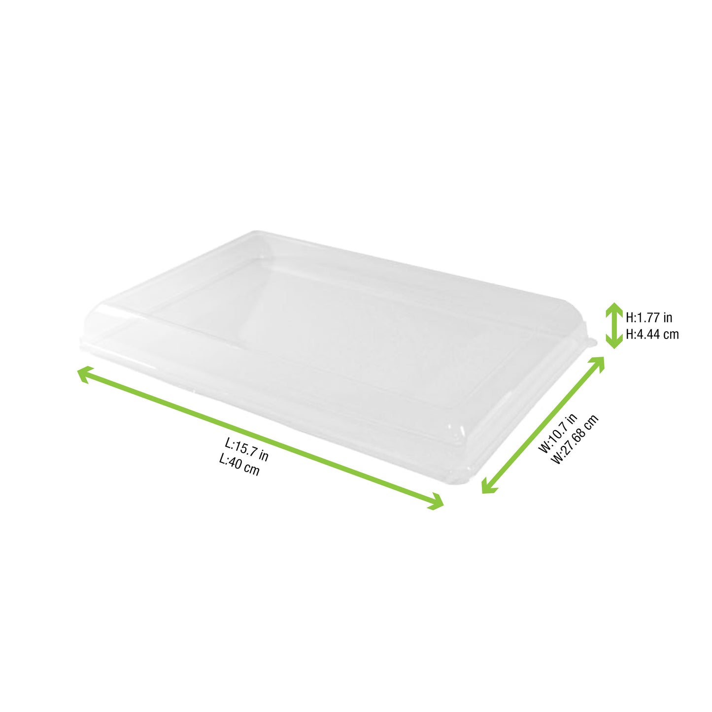 Clear PET Lid for 210ECOD4029
