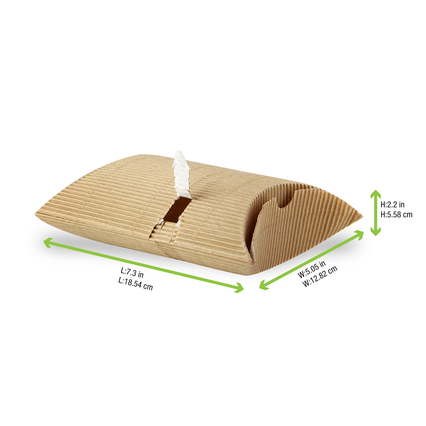 Cushion Corrugated Hot Sandwich Box 475/Case