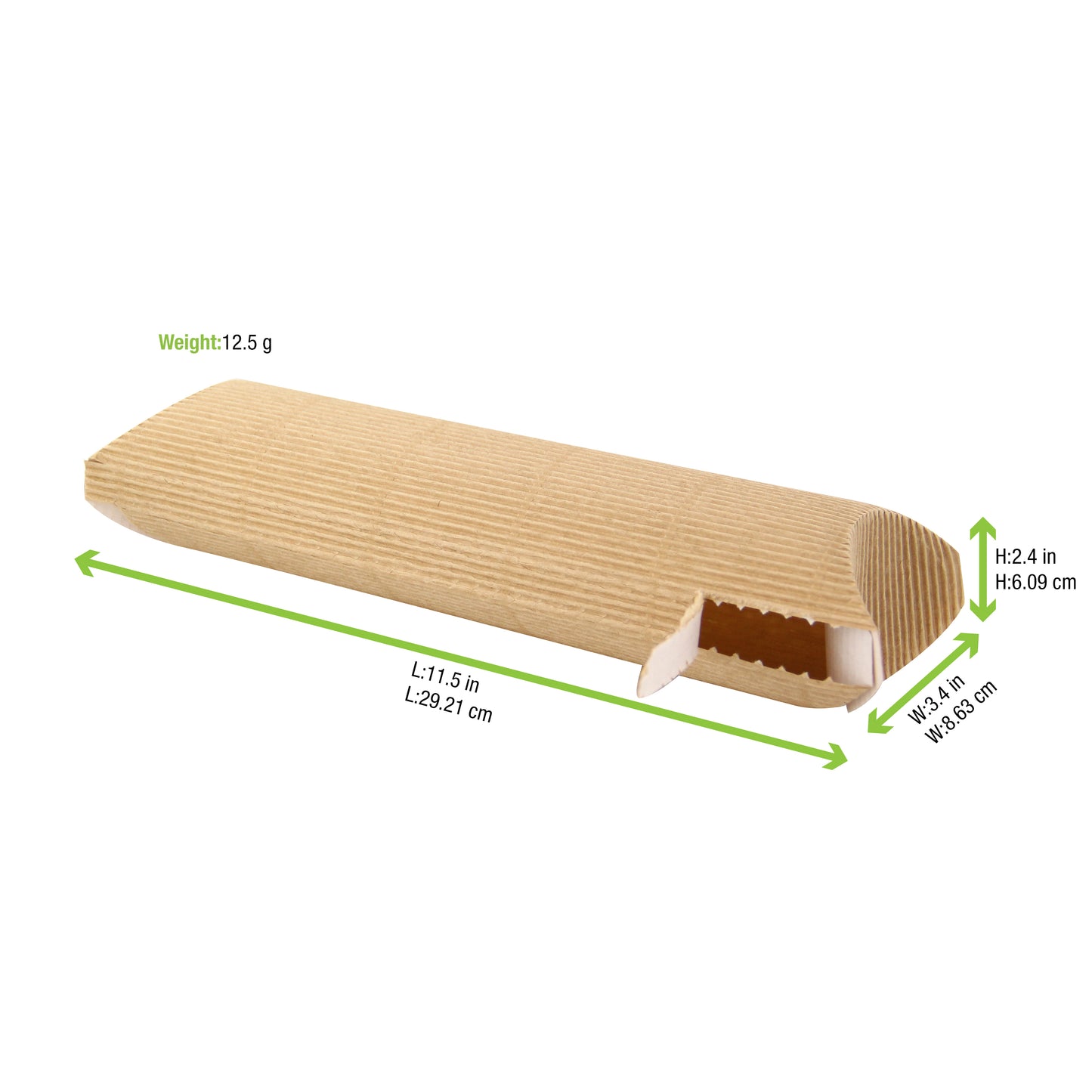 Cushion Corrugated Hot Sandwich Box 450/Case