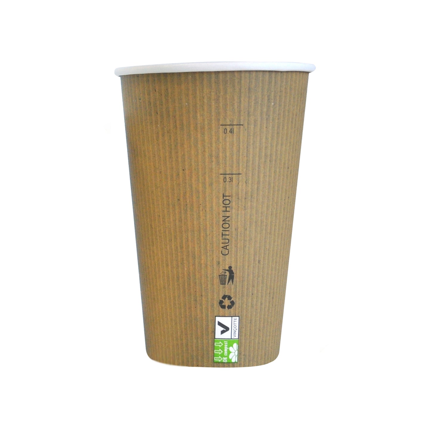 Compostable Paper Cup Single Wall