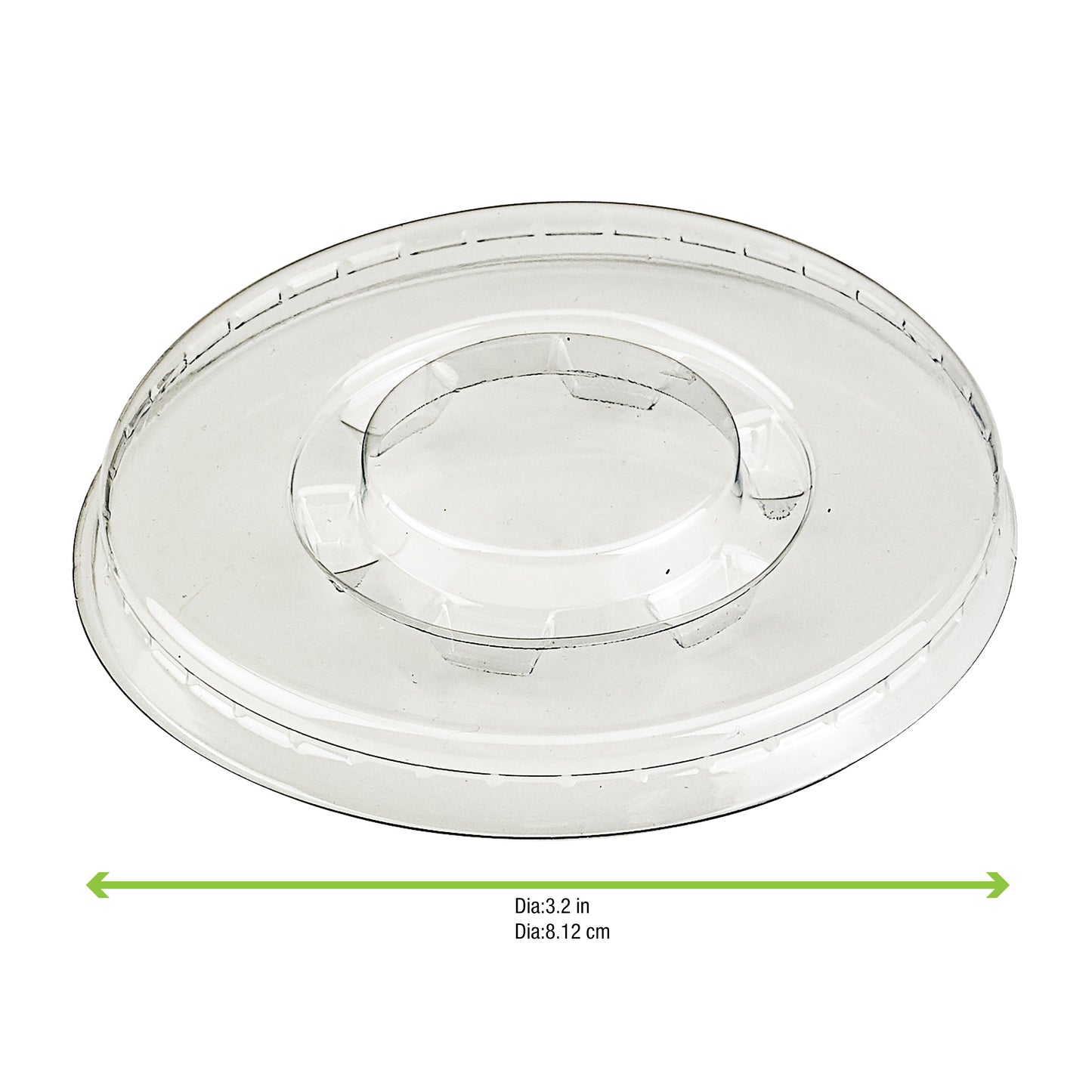 Clear PET Flat Lid for 210POC151N & 210POB151