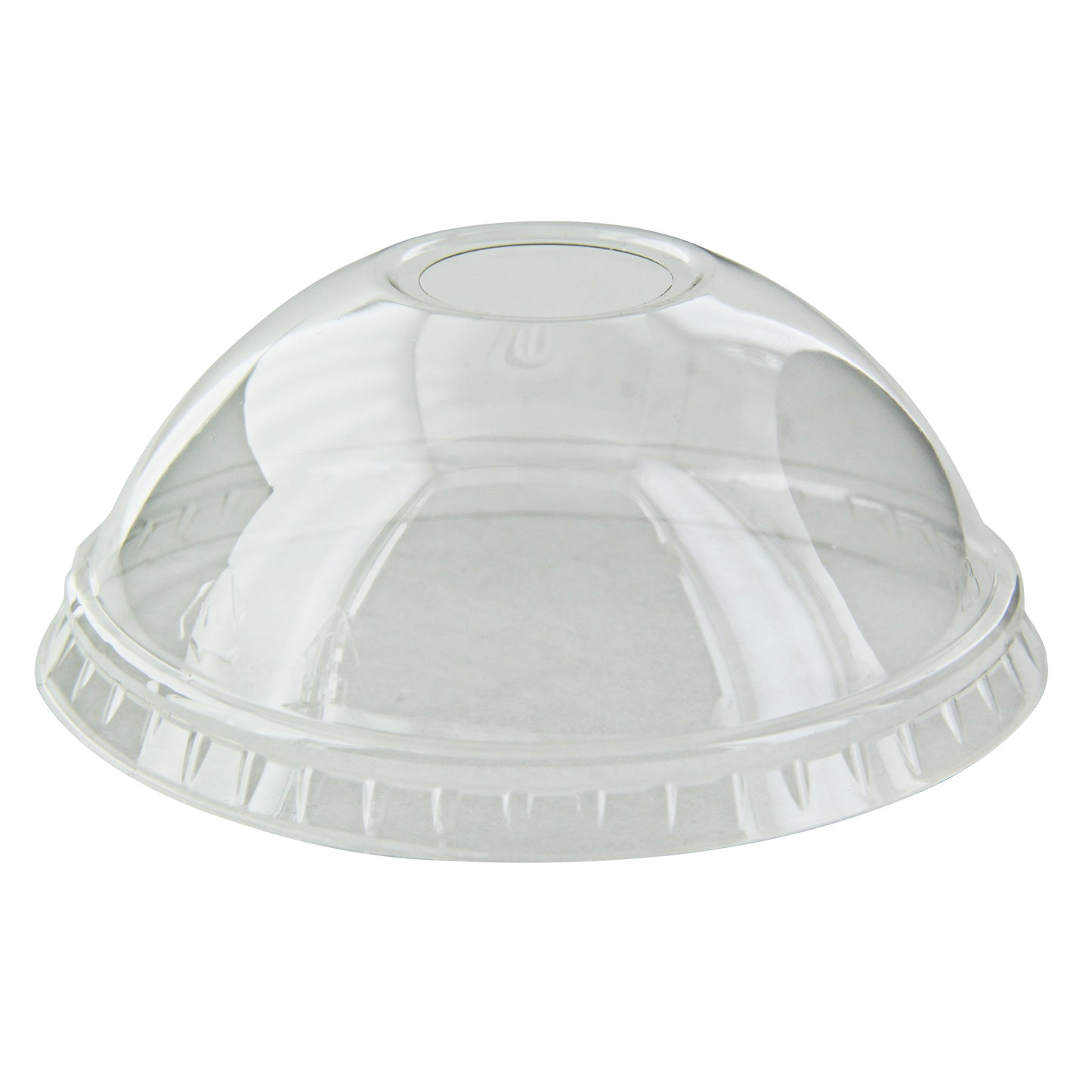 Clear PET Dome Lid With Hole for 210POC181N & 210POB181 & 210POC320N & 210GPU12