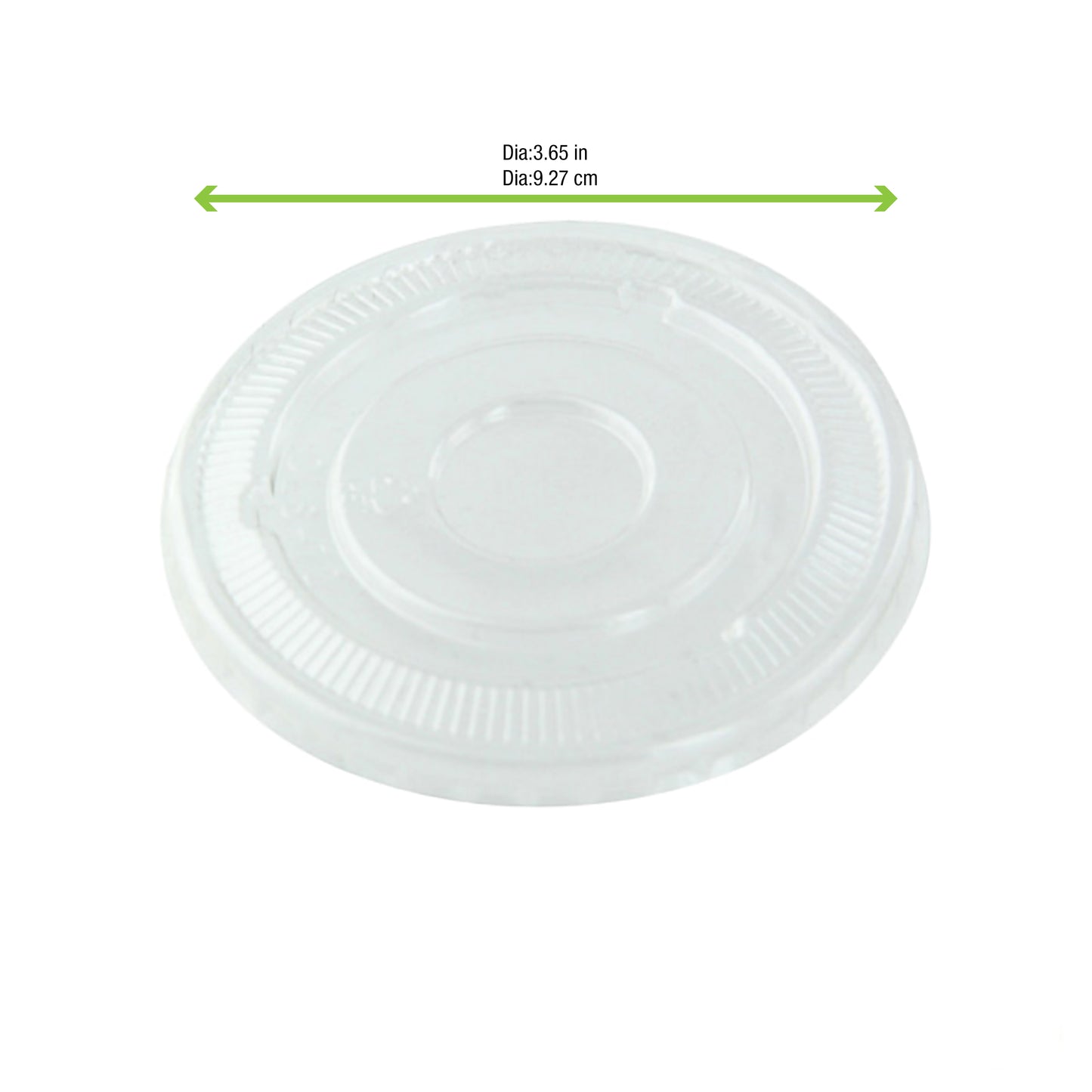 Clear PET Flat Lid for 210POC181N & 210POB181 & 210POC320N & 210GPU12
