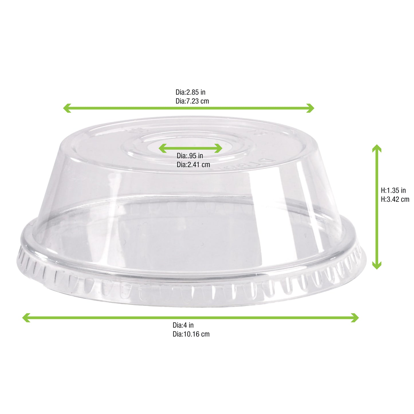 PET Dome Lid