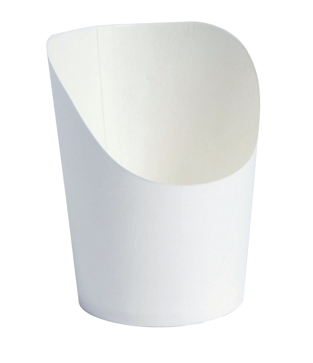 White Mini Fries/Wrap Cup