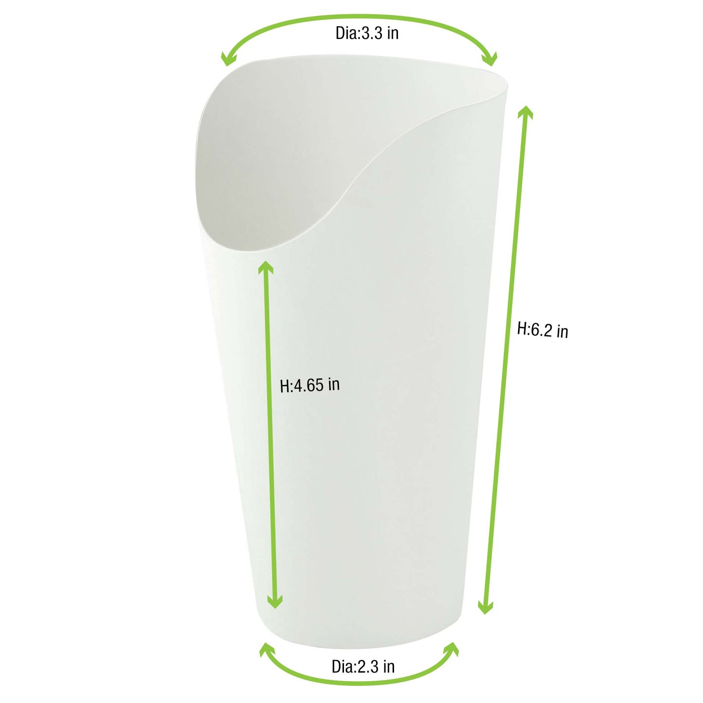 White Kraft Wrap Cup