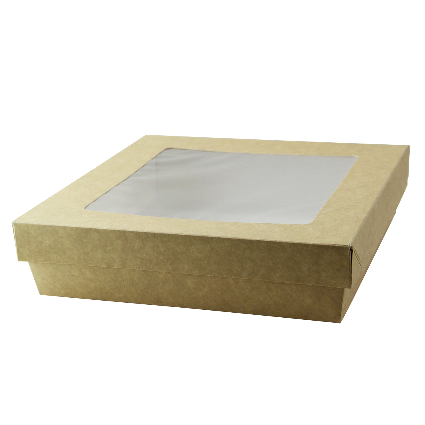Kraft Kray Boxes with PET Window Lid 200/Case