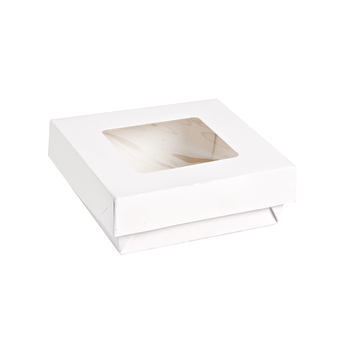 White Kray Boxes with PET Window Lid 250/Case