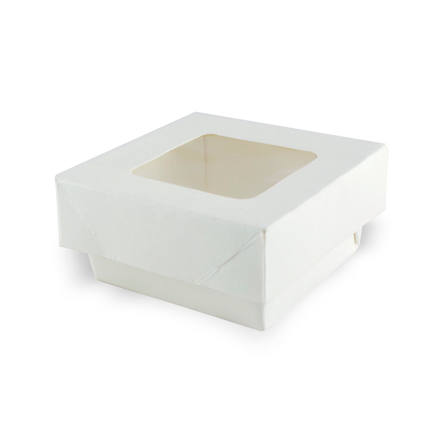 White Kray Boxes with PET Window Lid 250/Case