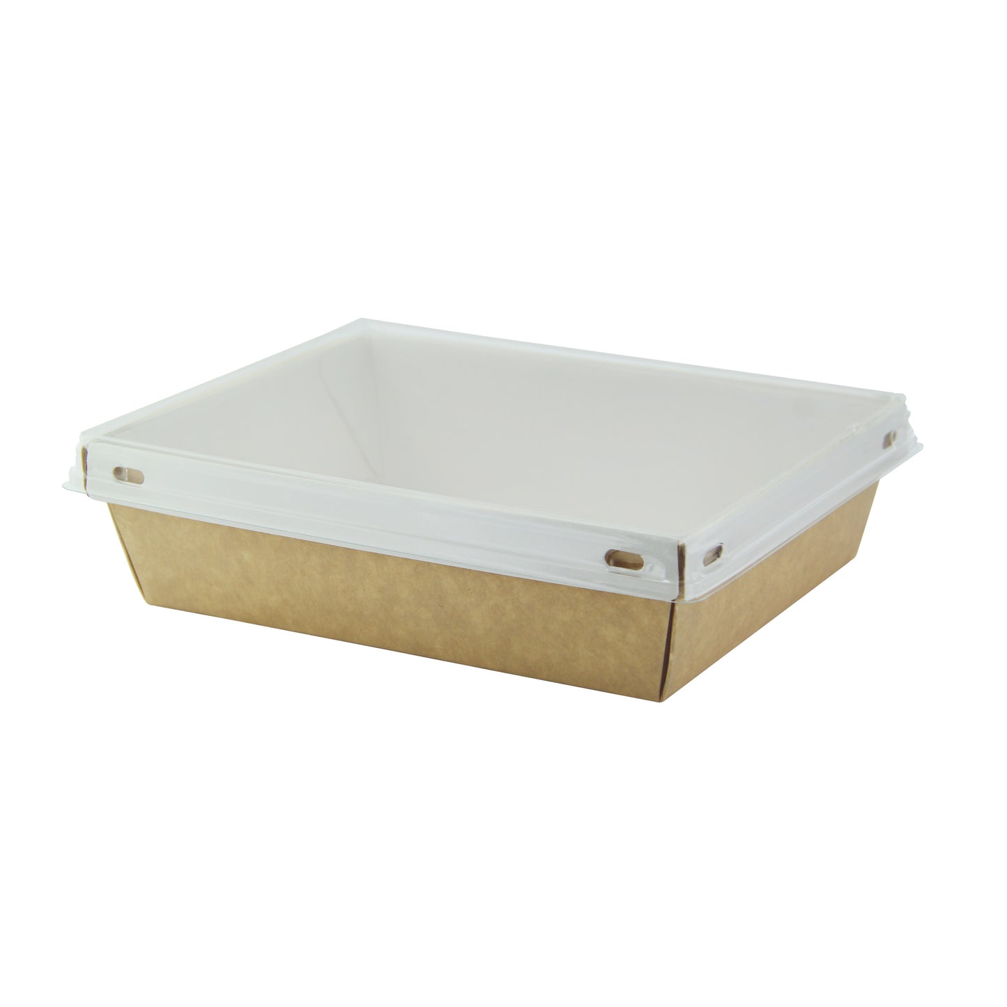 Laminated Kraft Box with Clear PET Lid