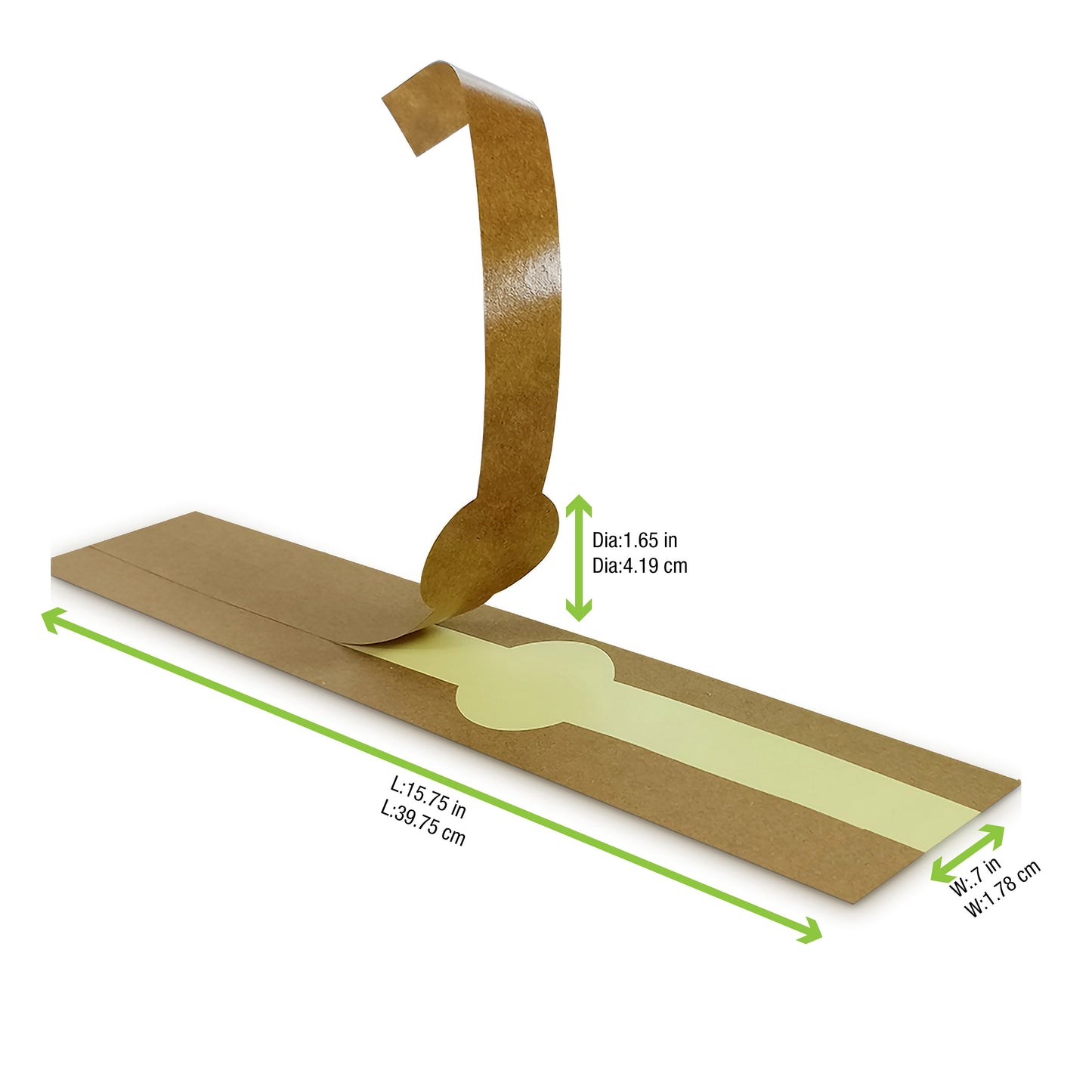 Kraft Self-Adhering Paper Wrapper