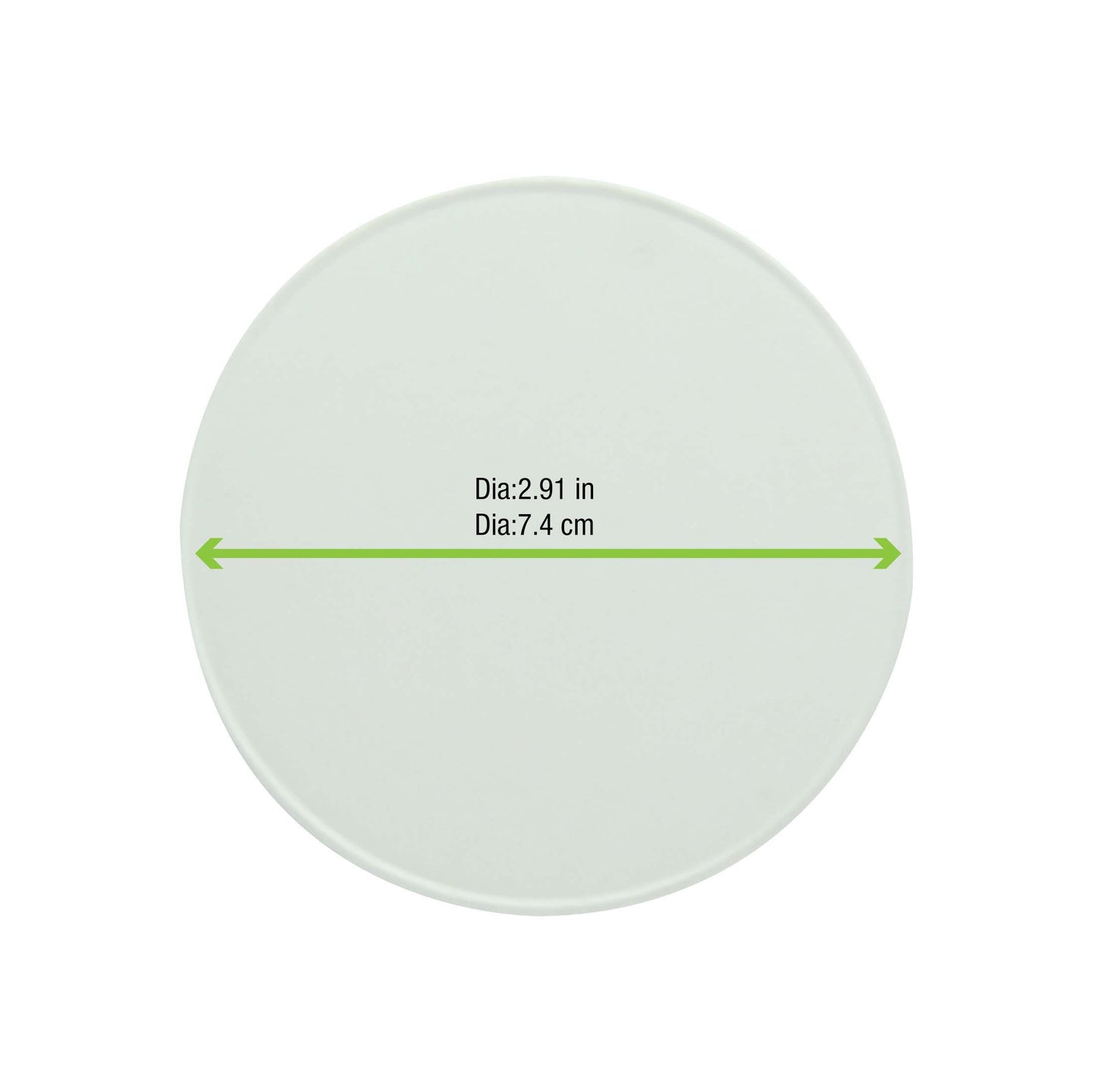 White Paper Lid for 6oz Paper Cups And 21POC8/12