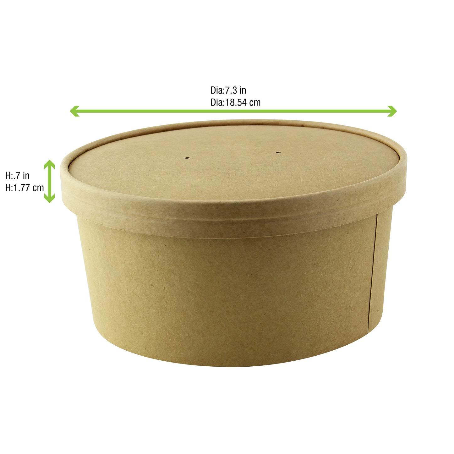 Vented Paper Lid for 210PC1550K & 210PCPLA1500