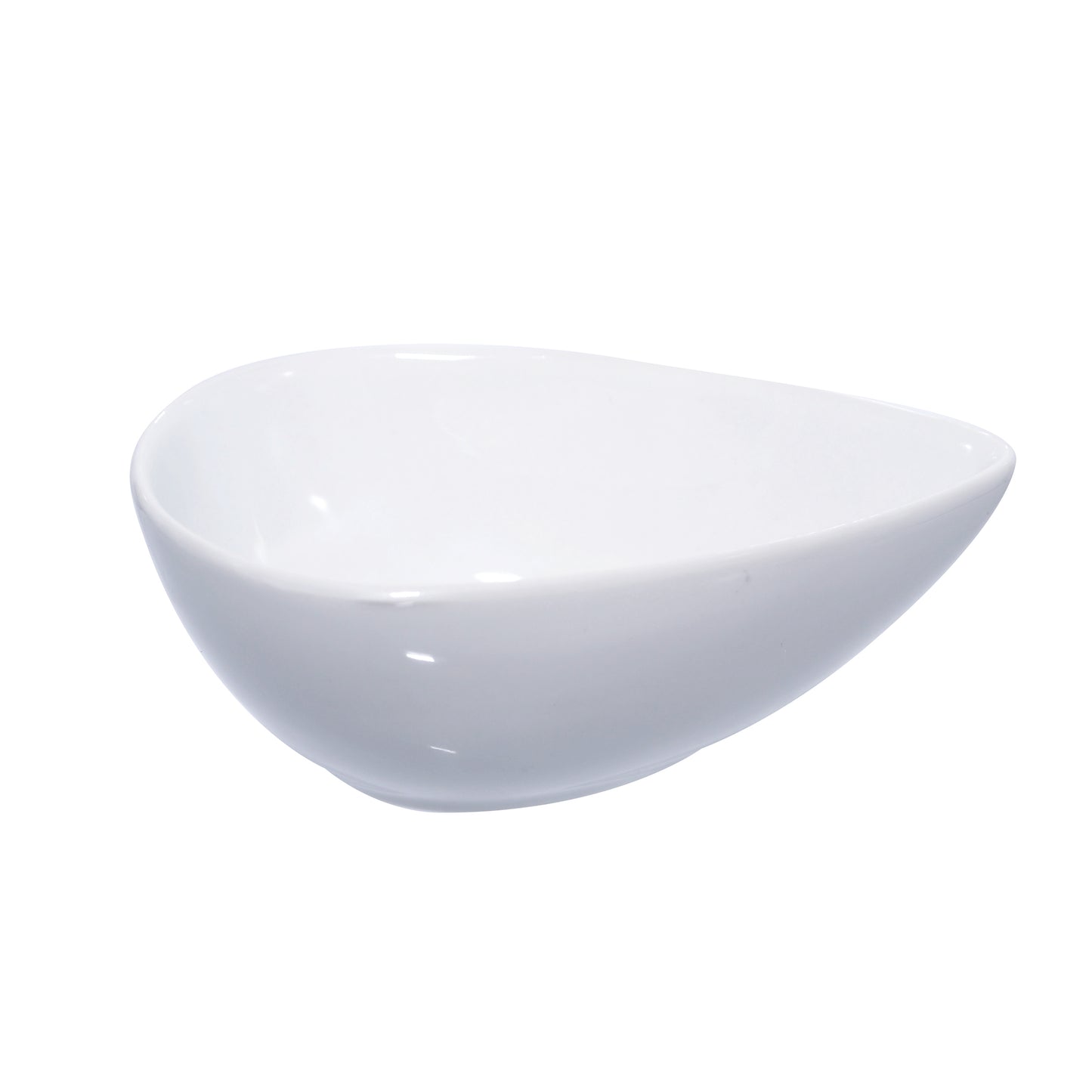 Mini White Porcelain Oval Dish