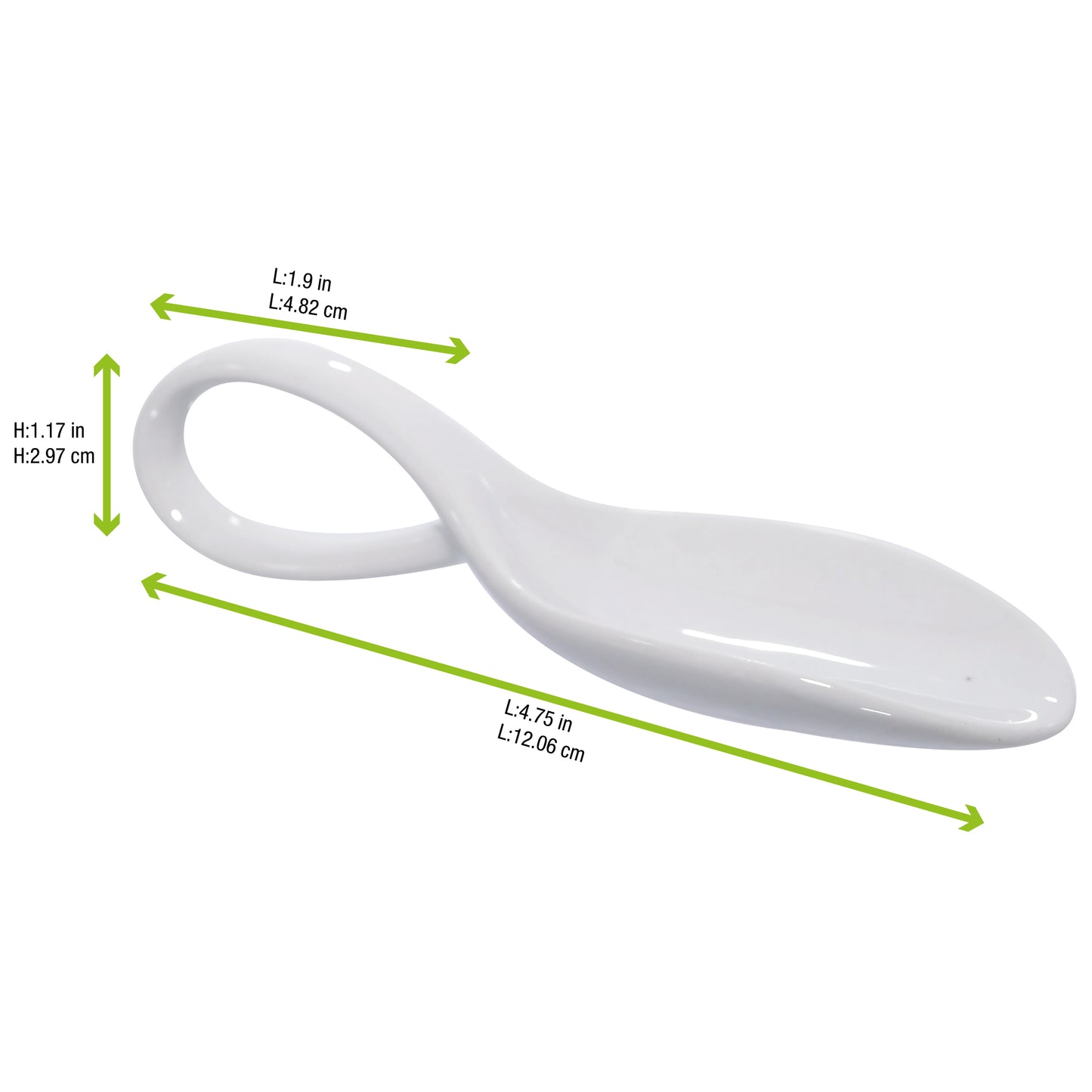 Mini Porcelain Spoon