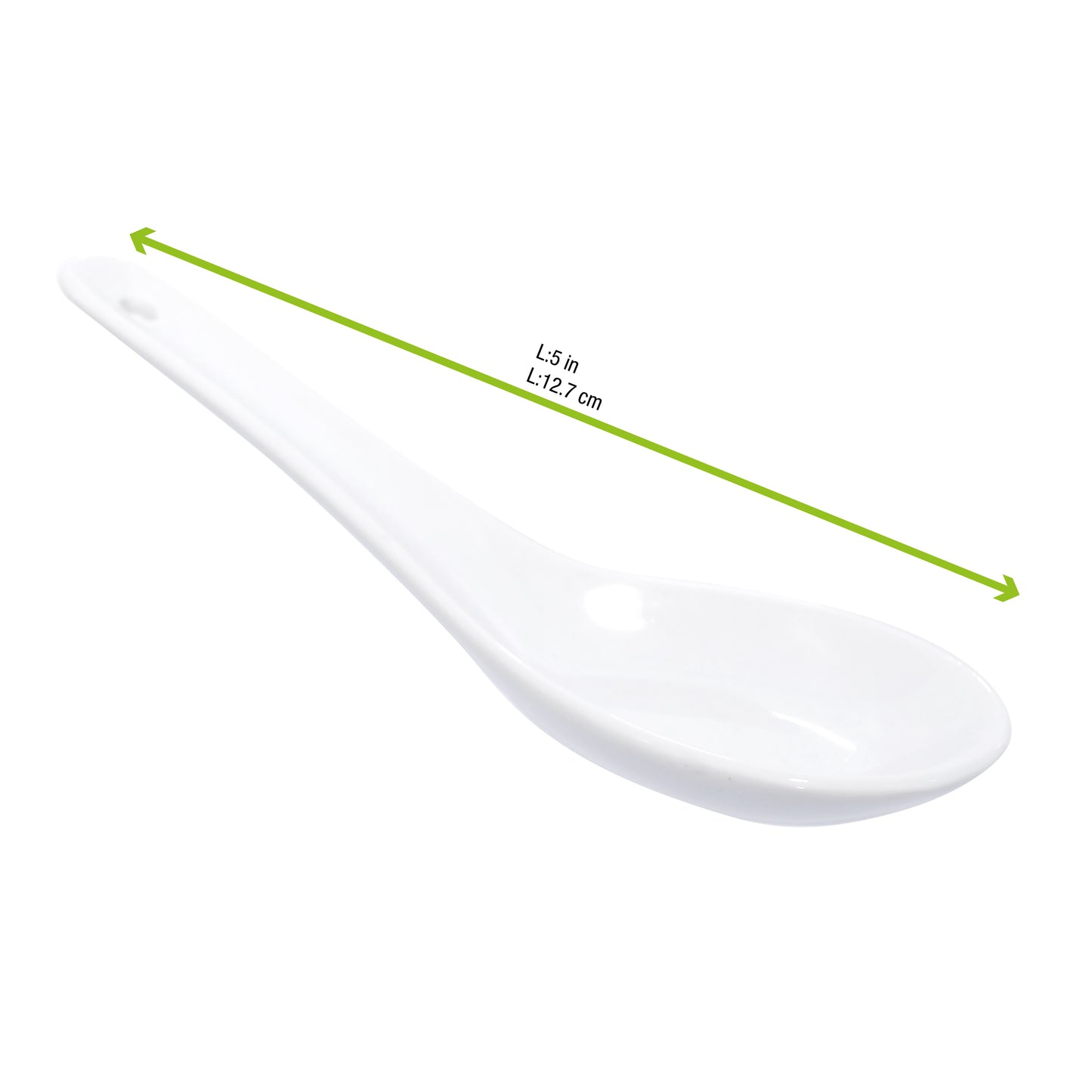 Mini Porcelain Spoon