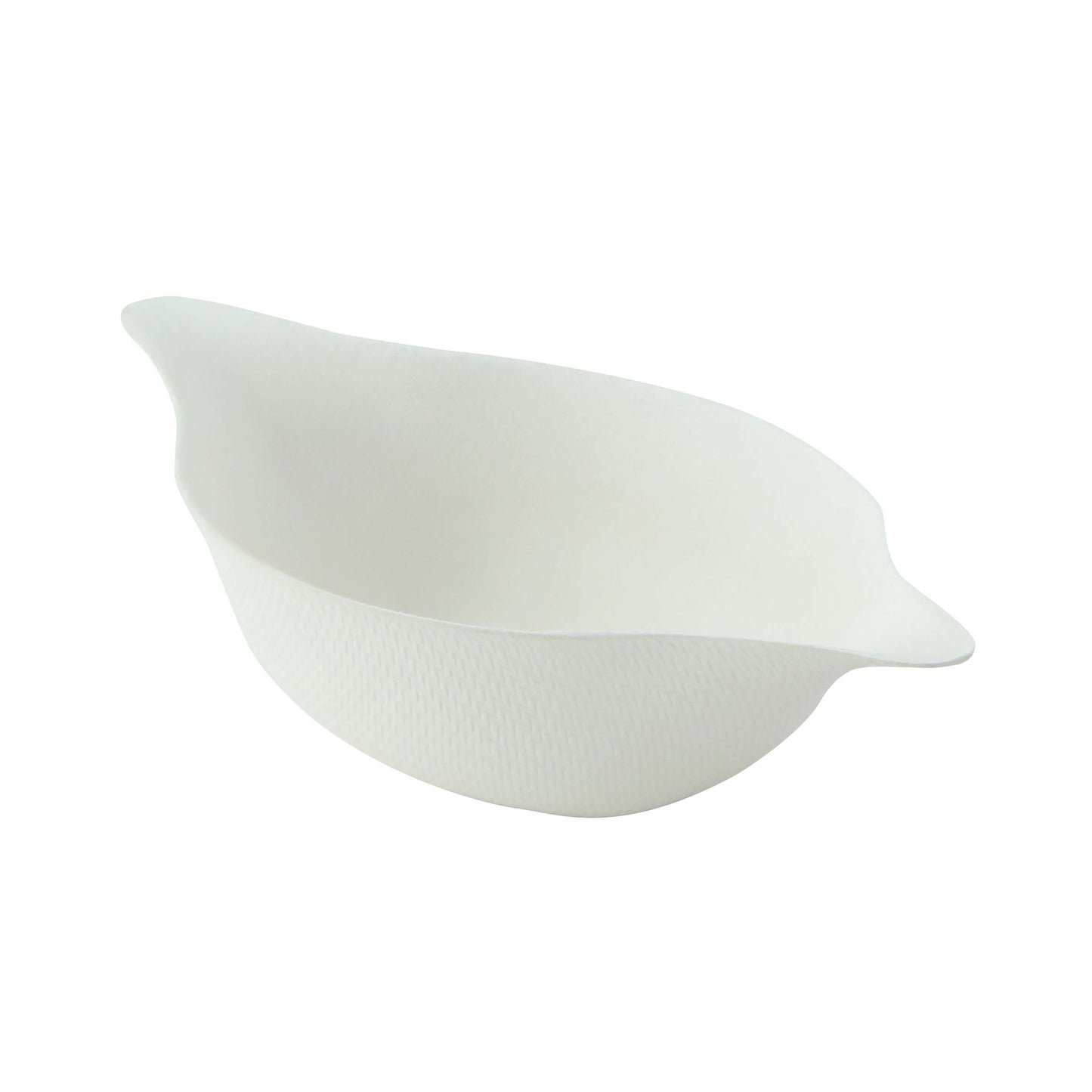 Diamond Shaped White Sugarcane Sauce Dish