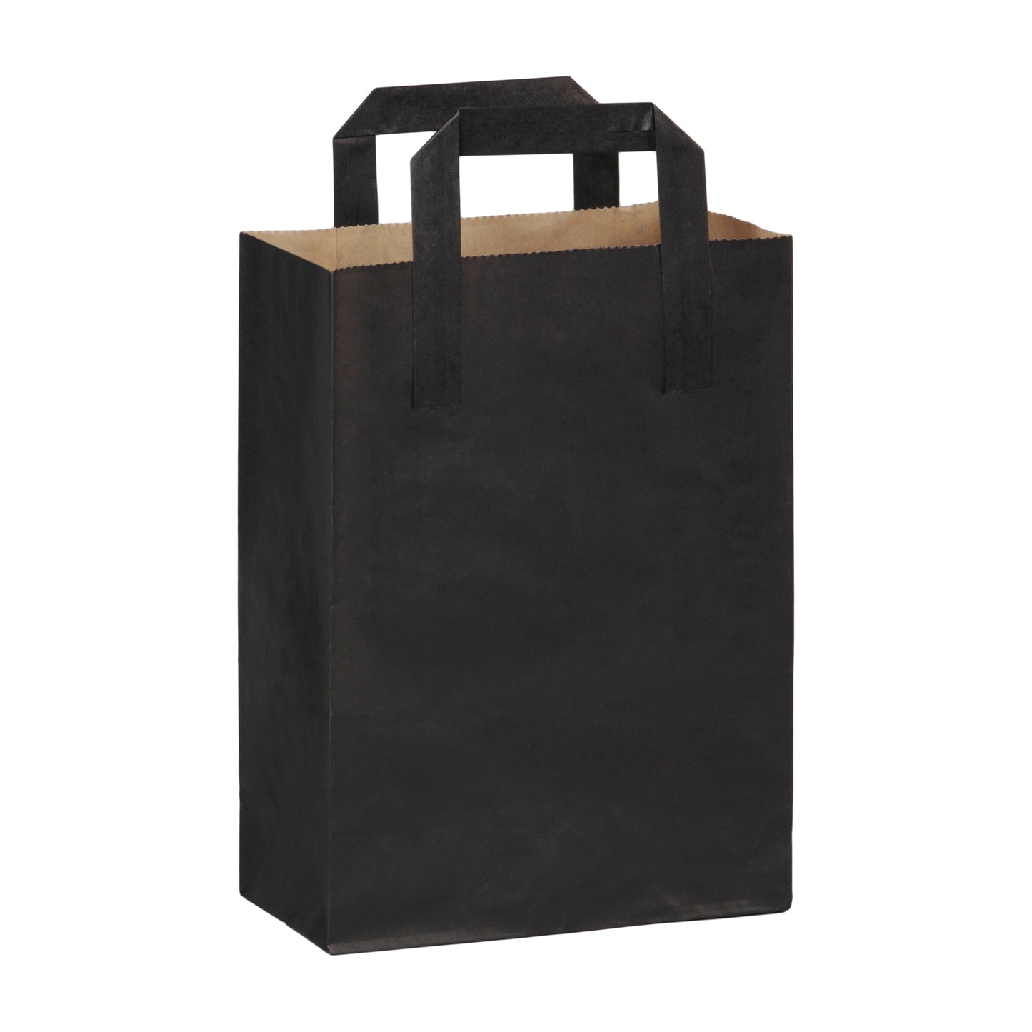 Black Paper Bag with Handle