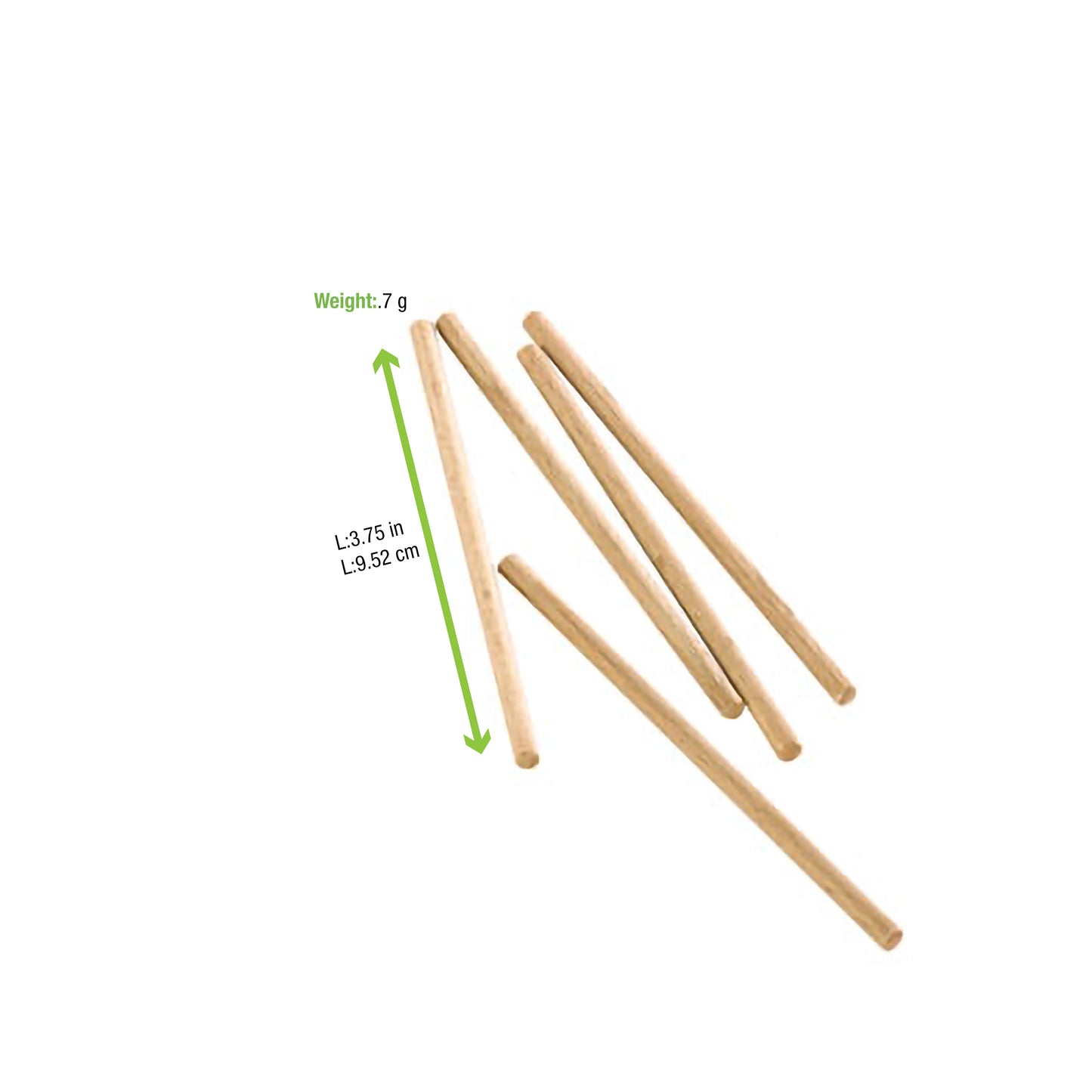 Wooden Cake Pop Sticks
