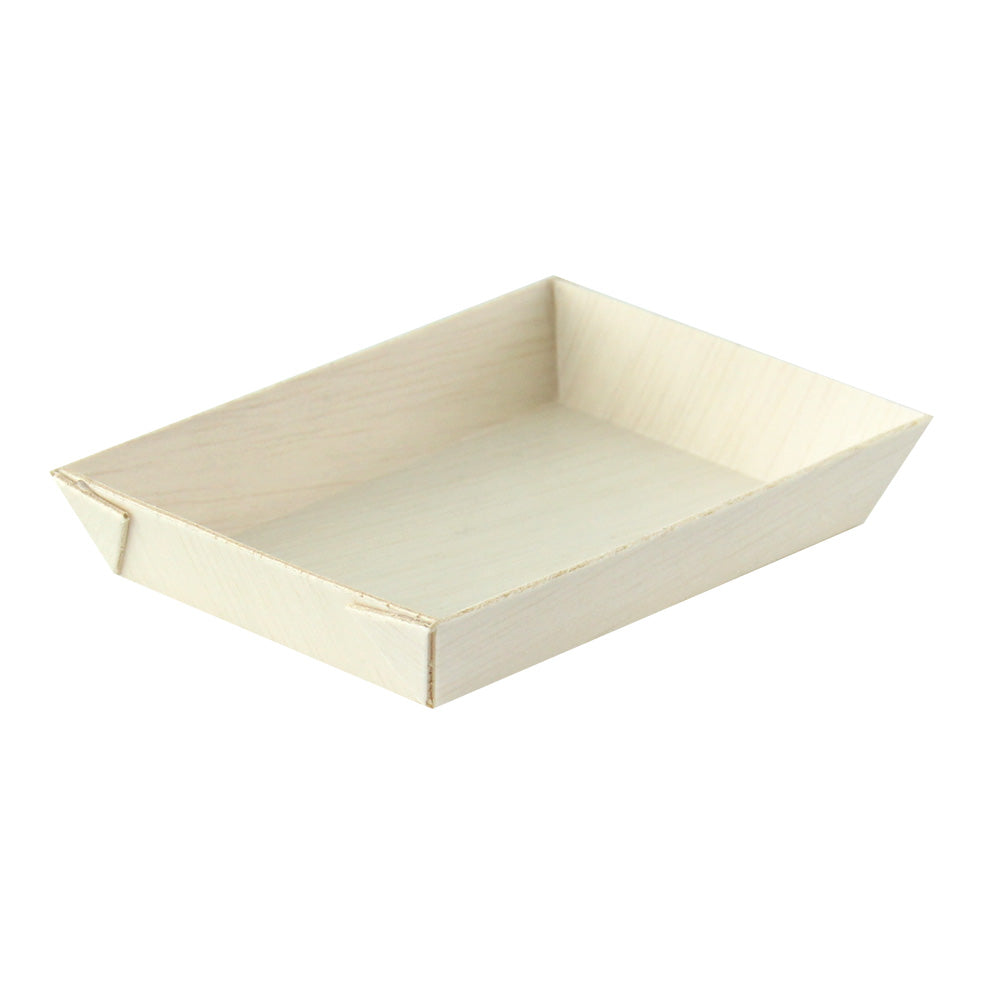 Mini Rectangular "Samurai" Wooden Tray