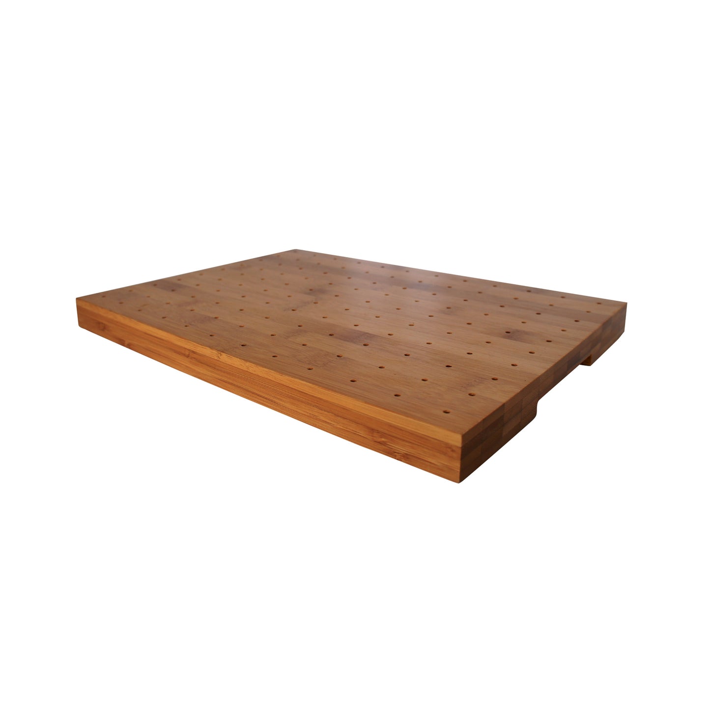 Rectangular Thick Bamboo Pick Holder for 120 Picks