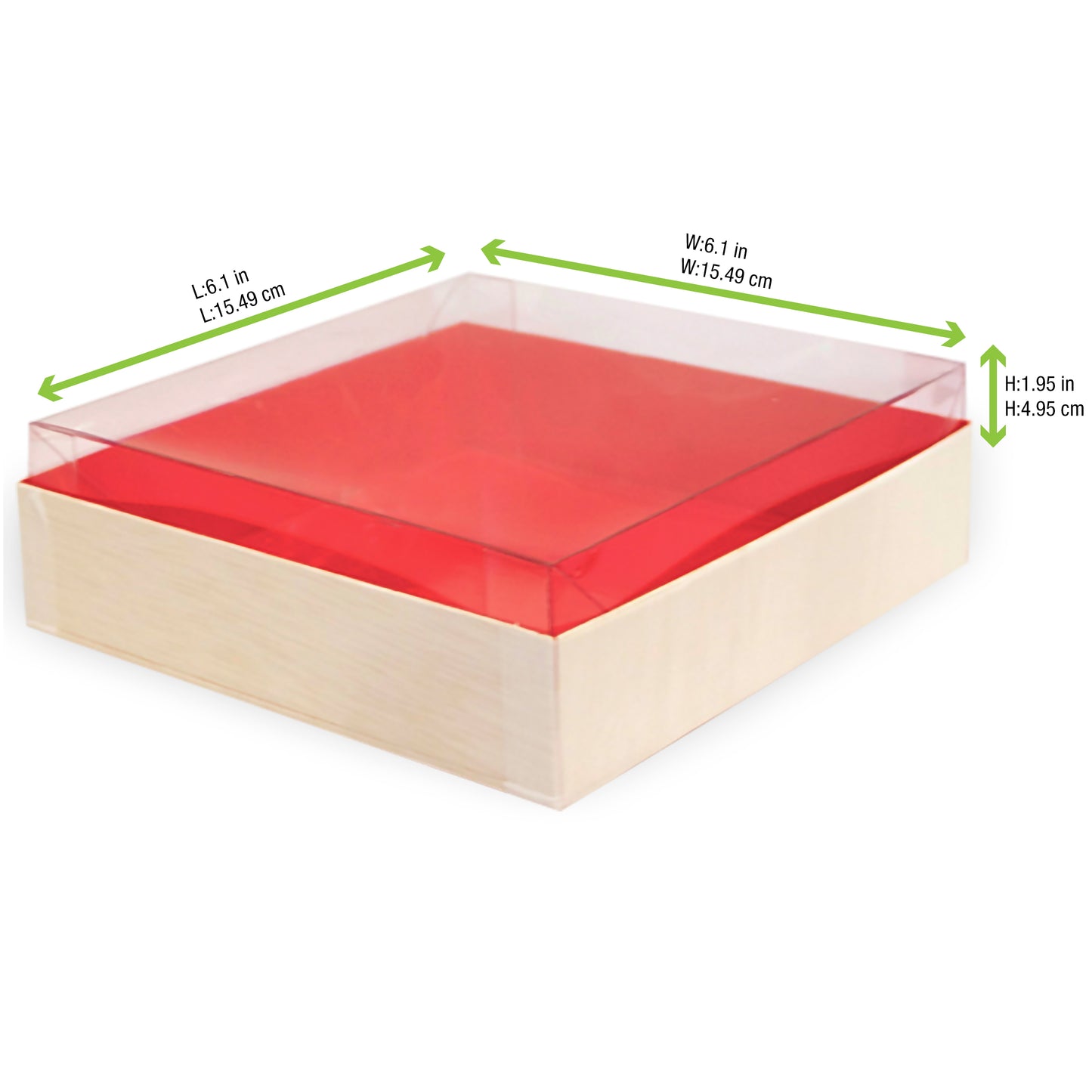 Clear PET Lid for 210SAMRED160
