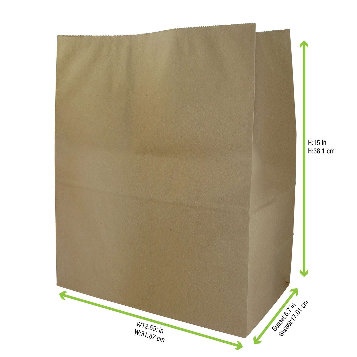 Kraft Double-Layer Paper SOS Bag