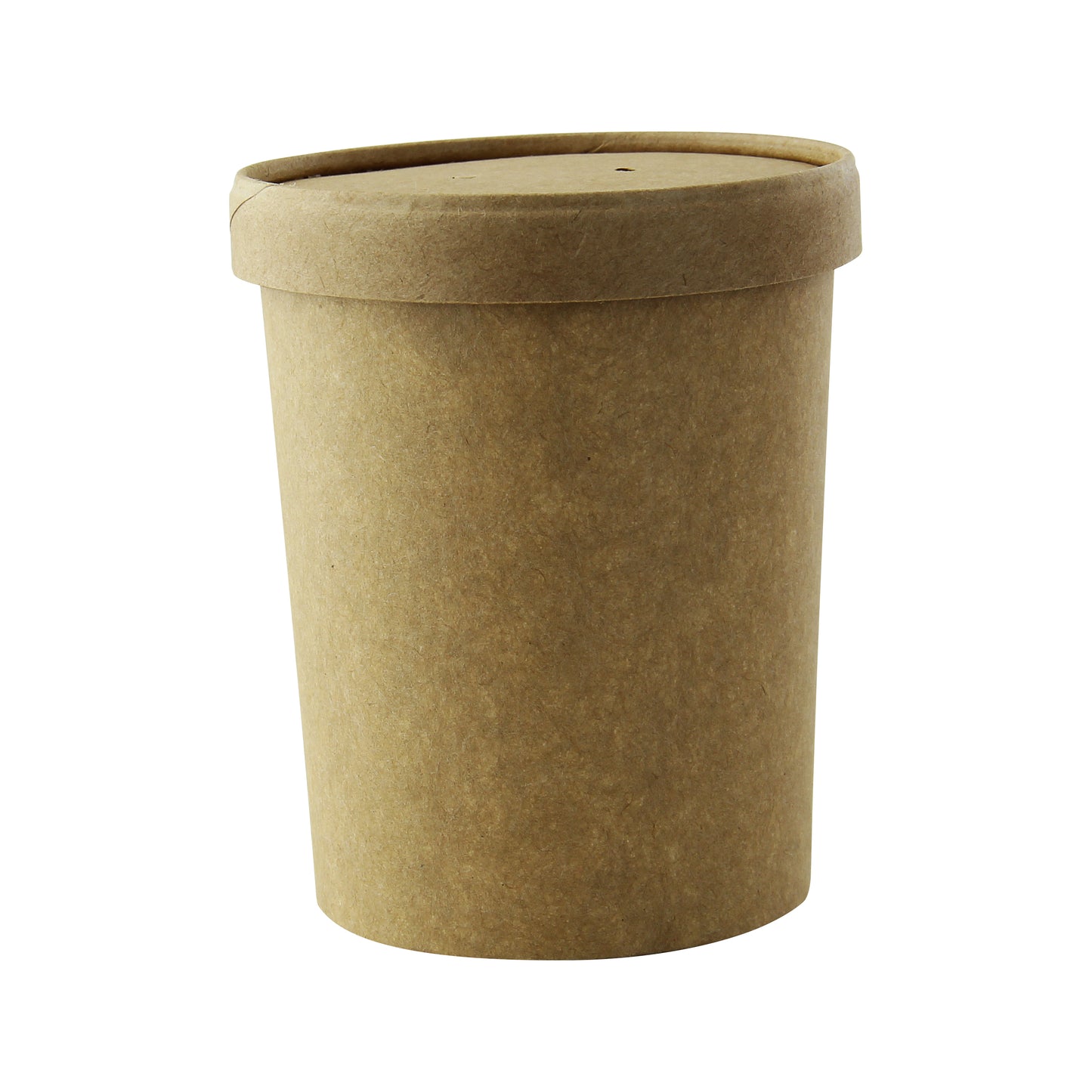 Brown Kraft Soup Cup with Kraft Lid Included 250/Case