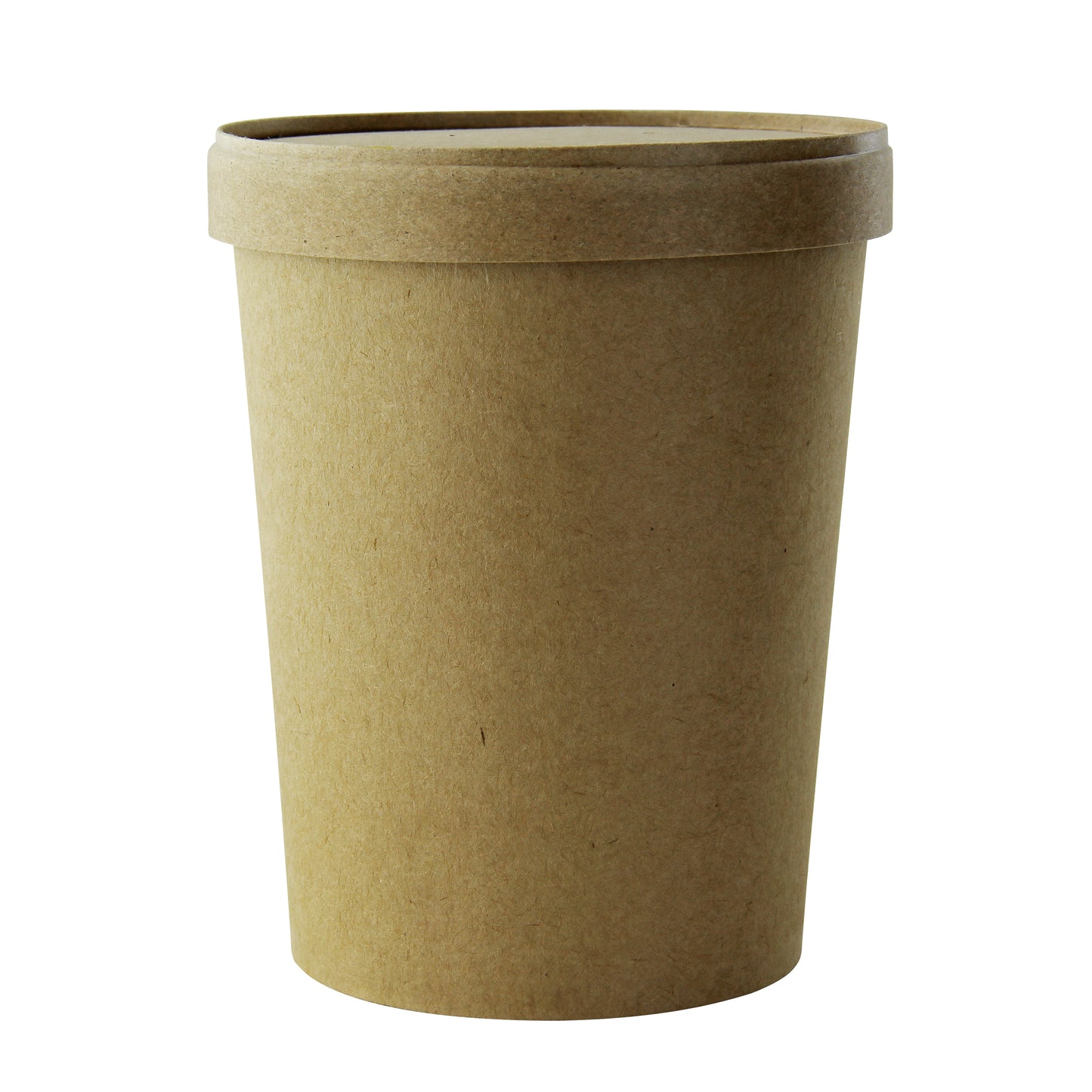 Brown Kraft Soup Cup with Kraft Lid Included 250/Case