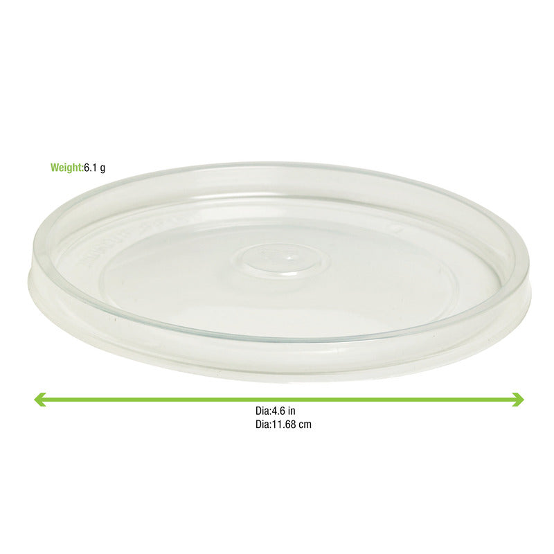 Clear PP Lid 500/Case