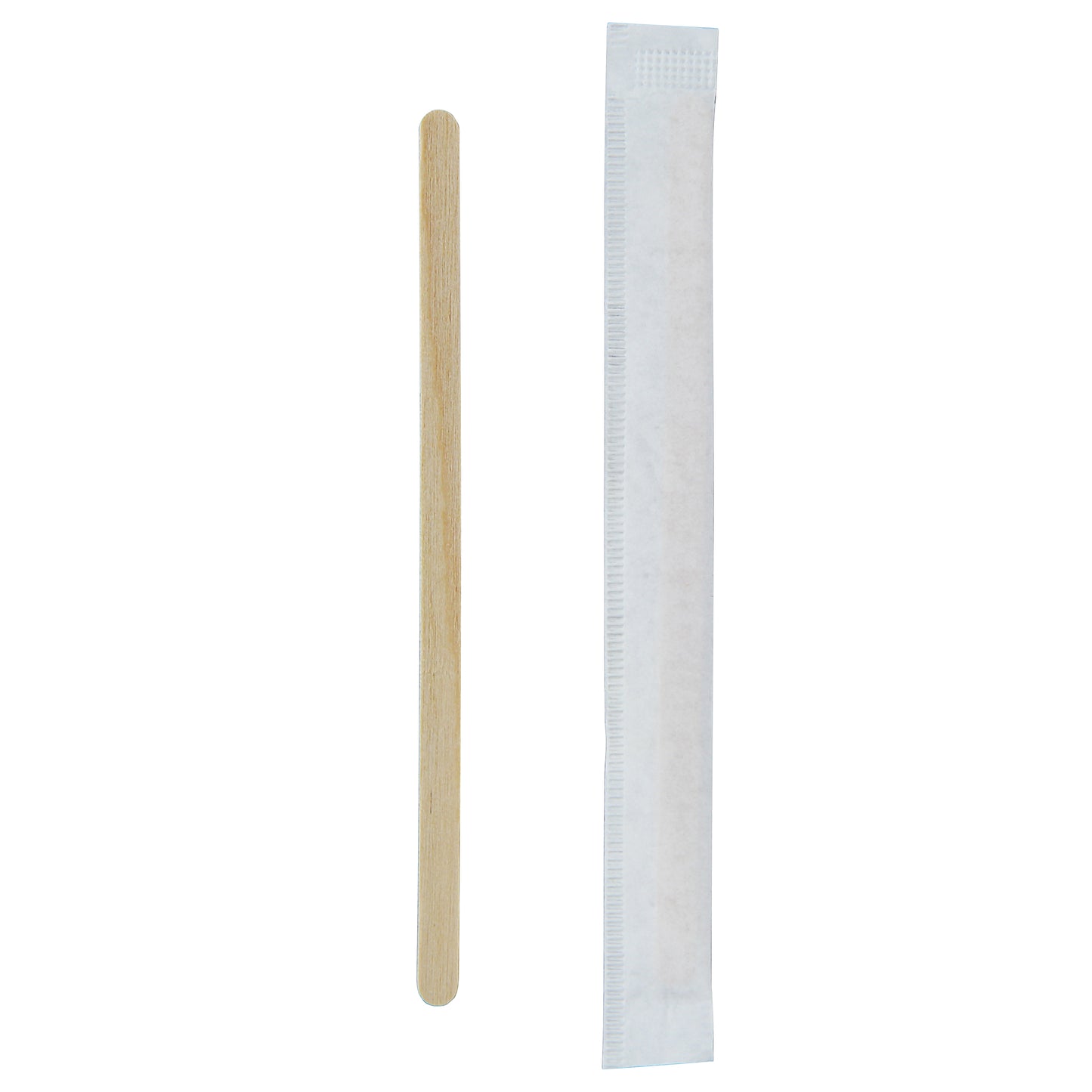 Individually Wrapped Wooden Coffee Stirrers