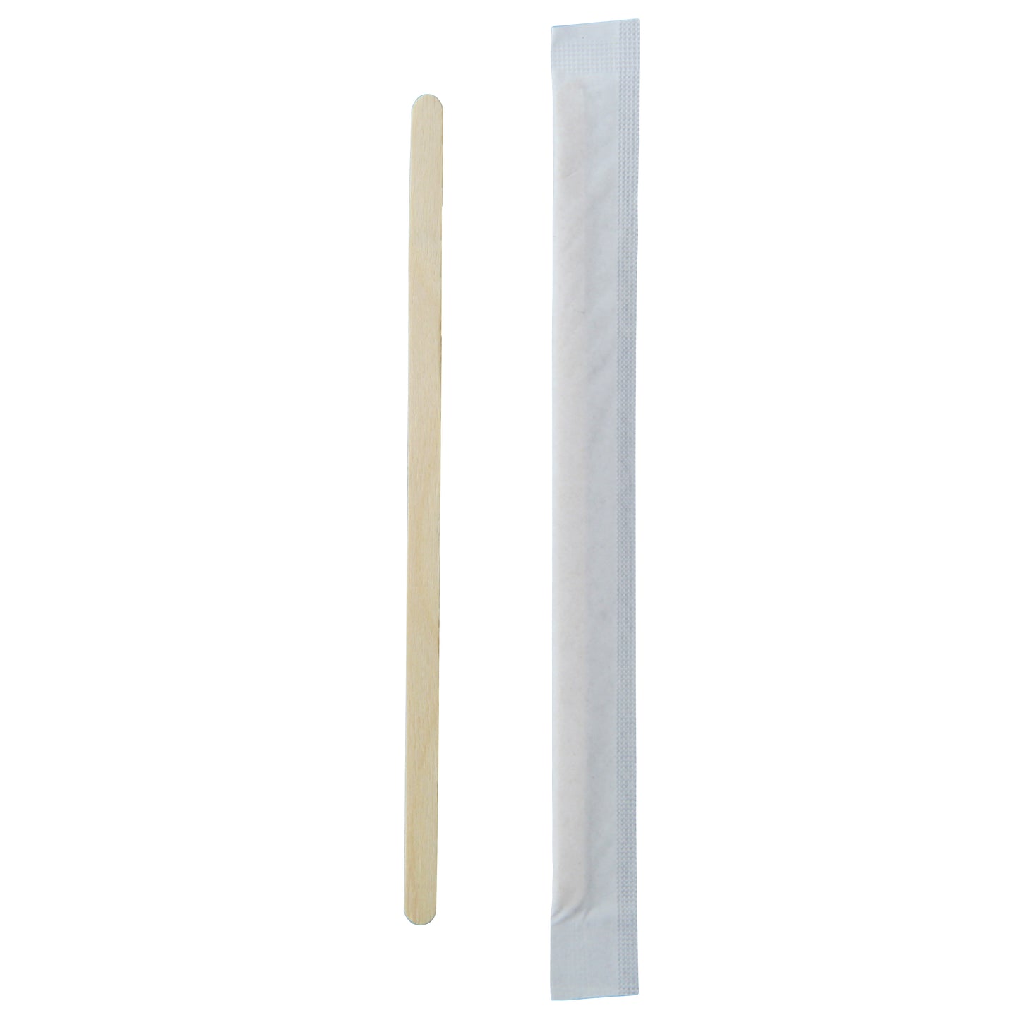 Individually Wrapped Wooden Coffee Stirrers