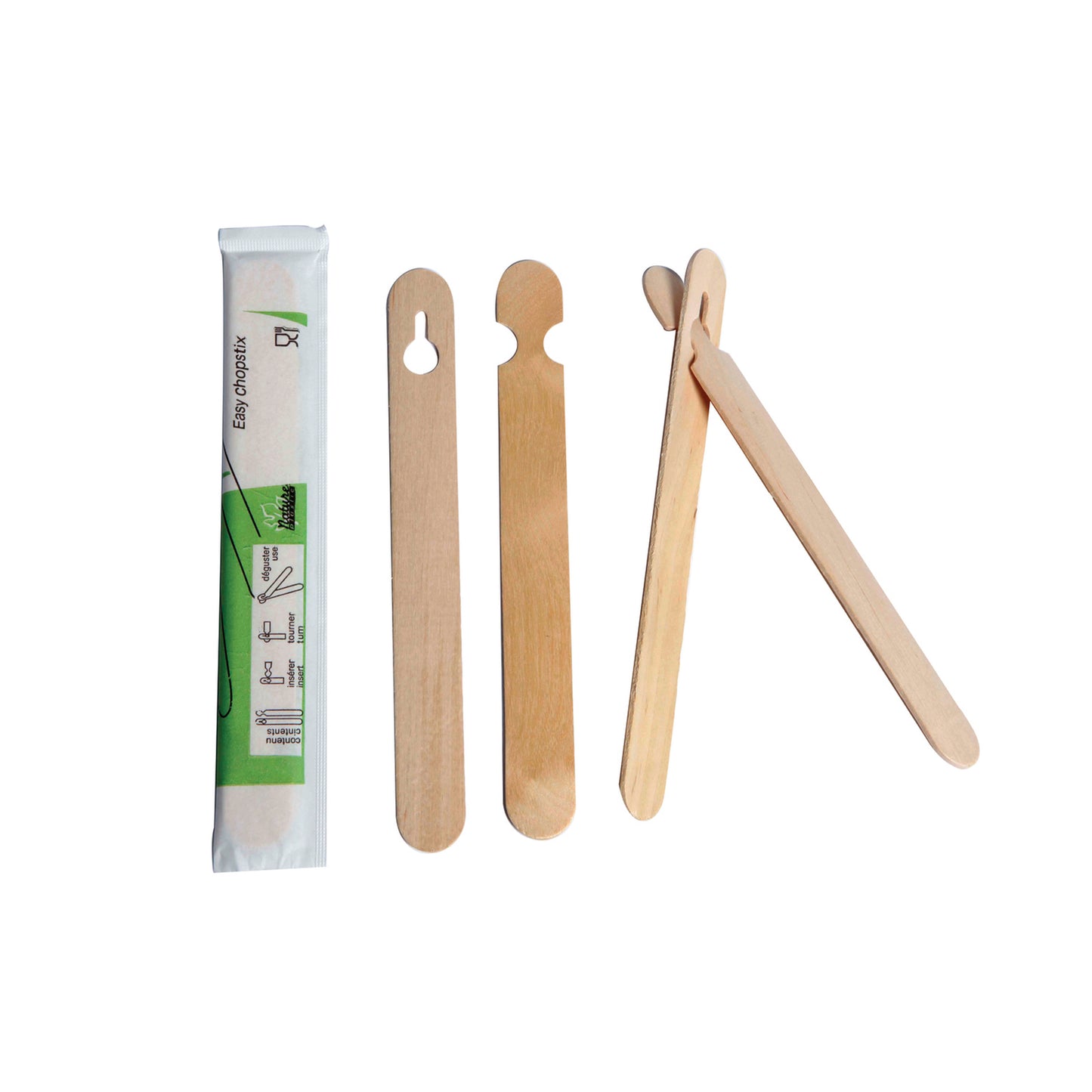 Easy Wooden Chopsticks Wrapped by Pair
