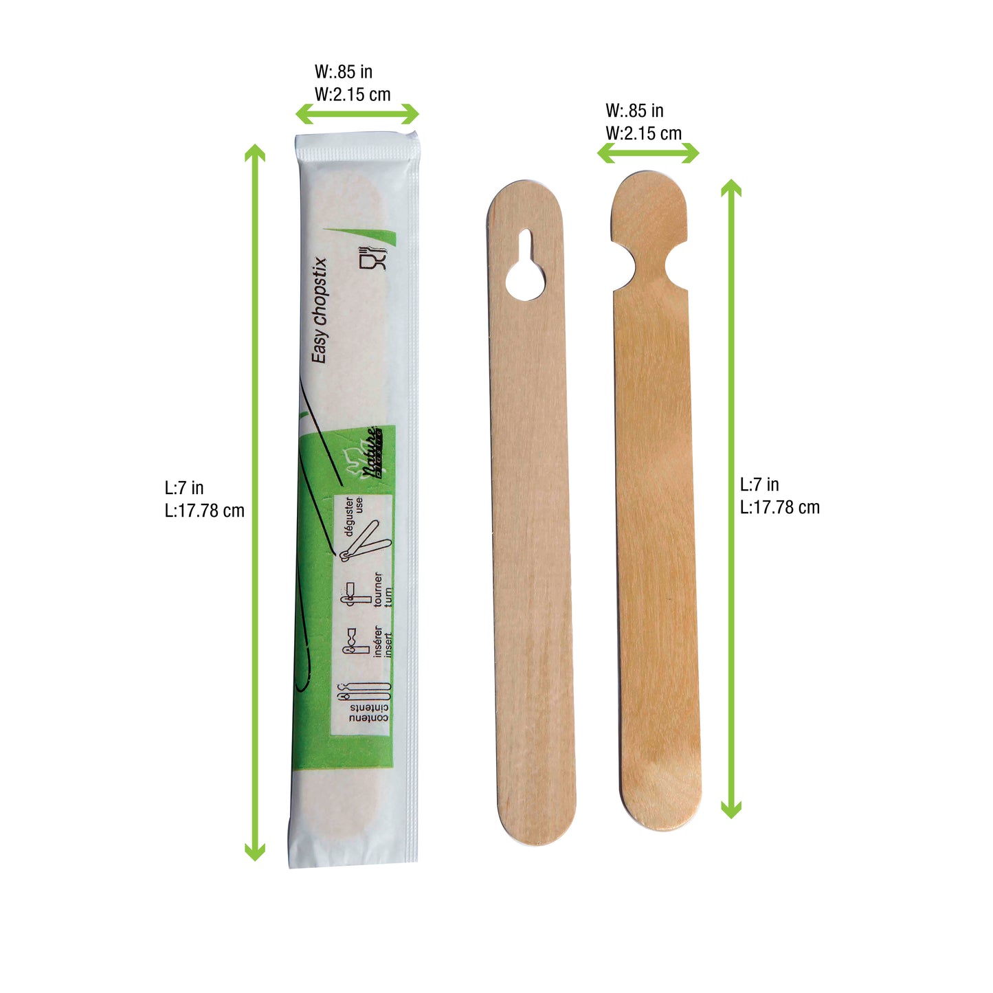 Easy Wooden Chopsticks Wrapped by Pair