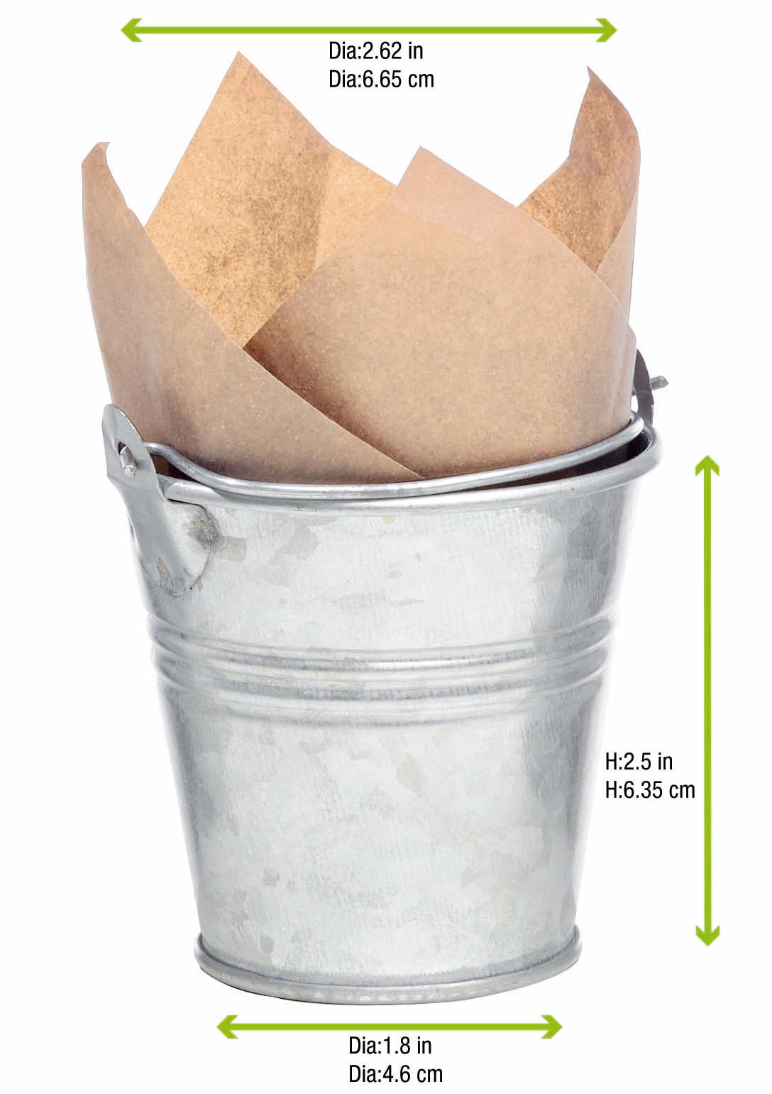 Mini Metal Bucket