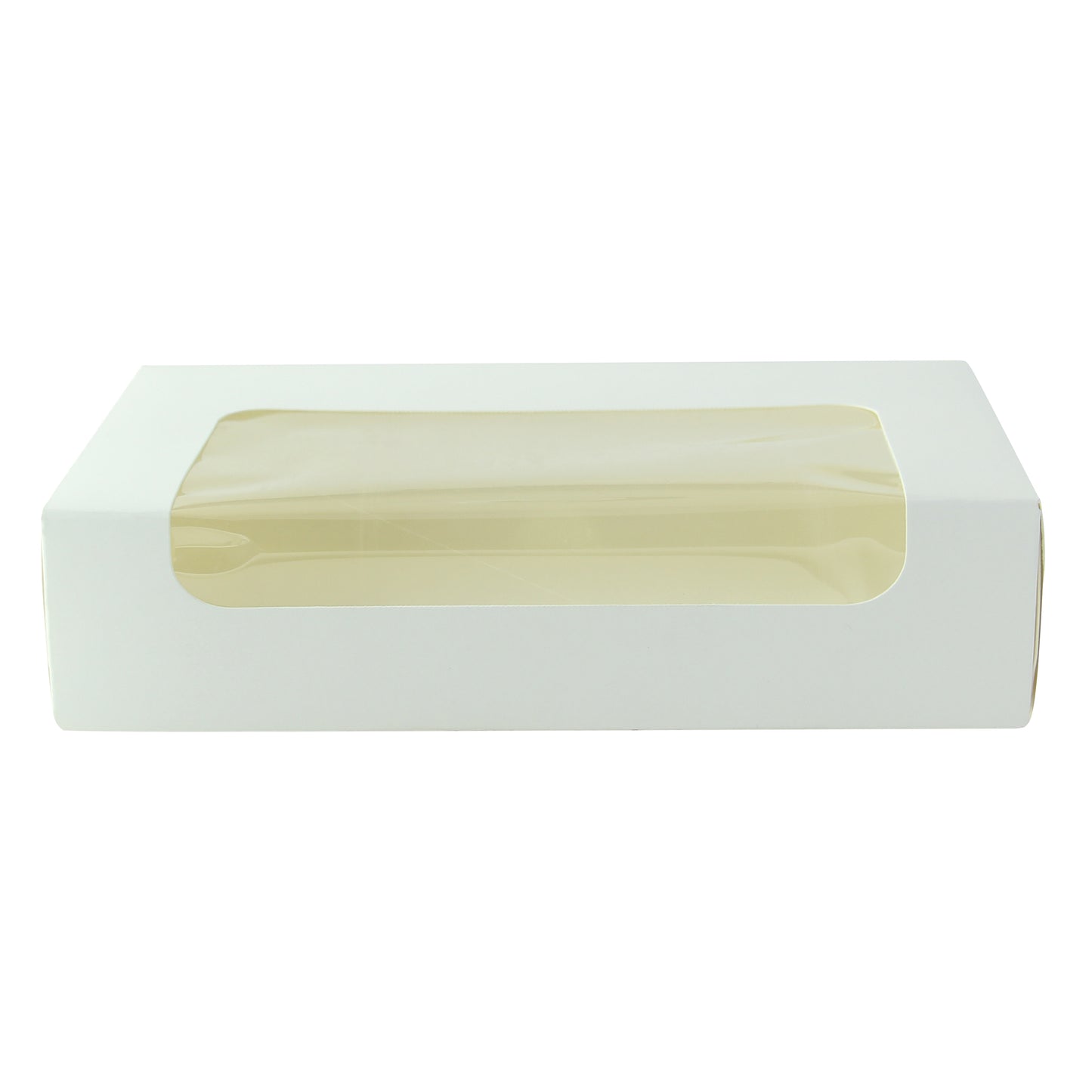 White Laminated Window Box