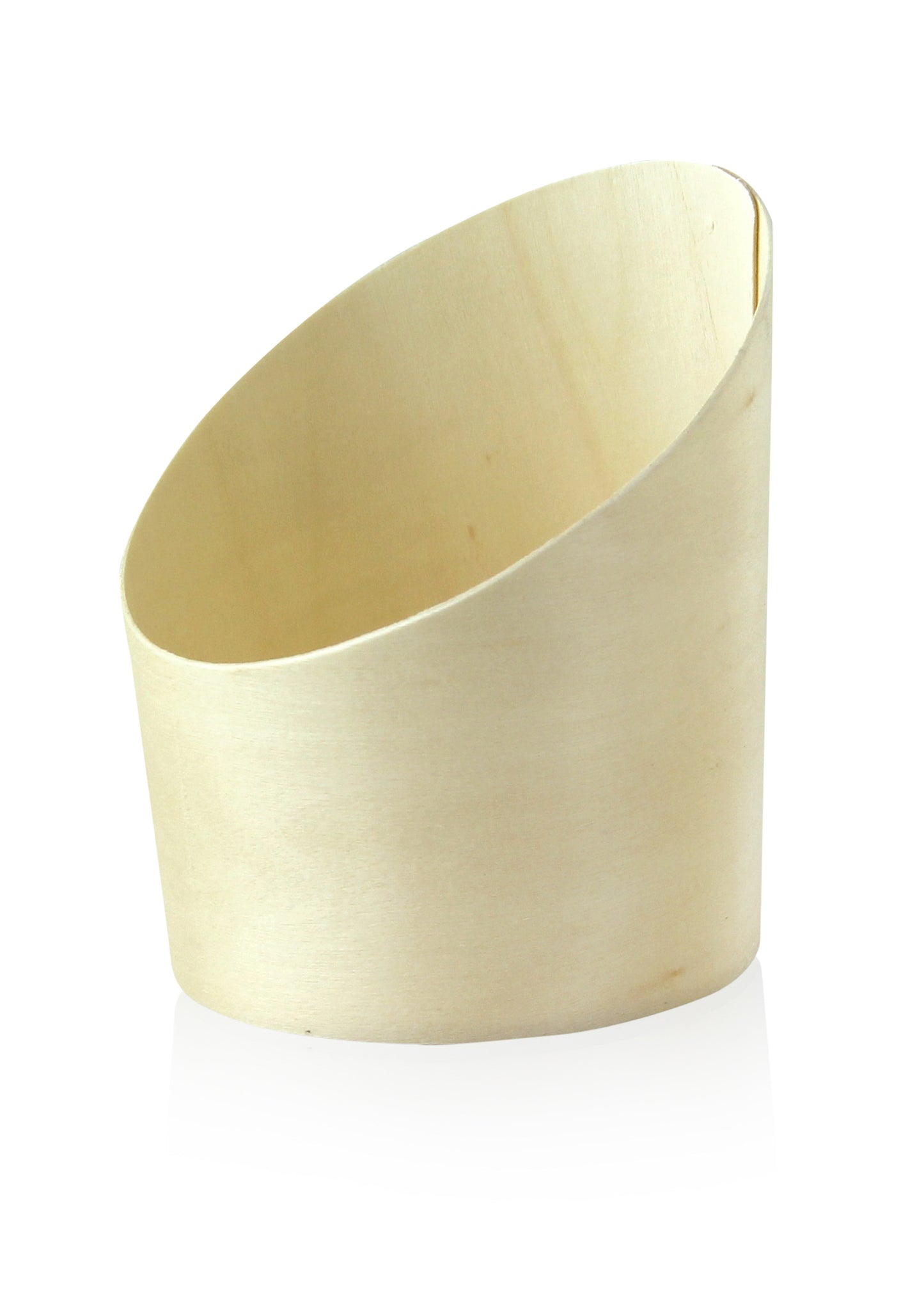Slanted Wood Cup