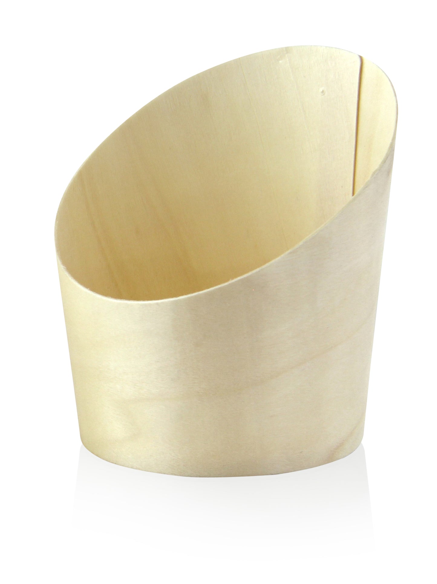 Slanted Wood Cup