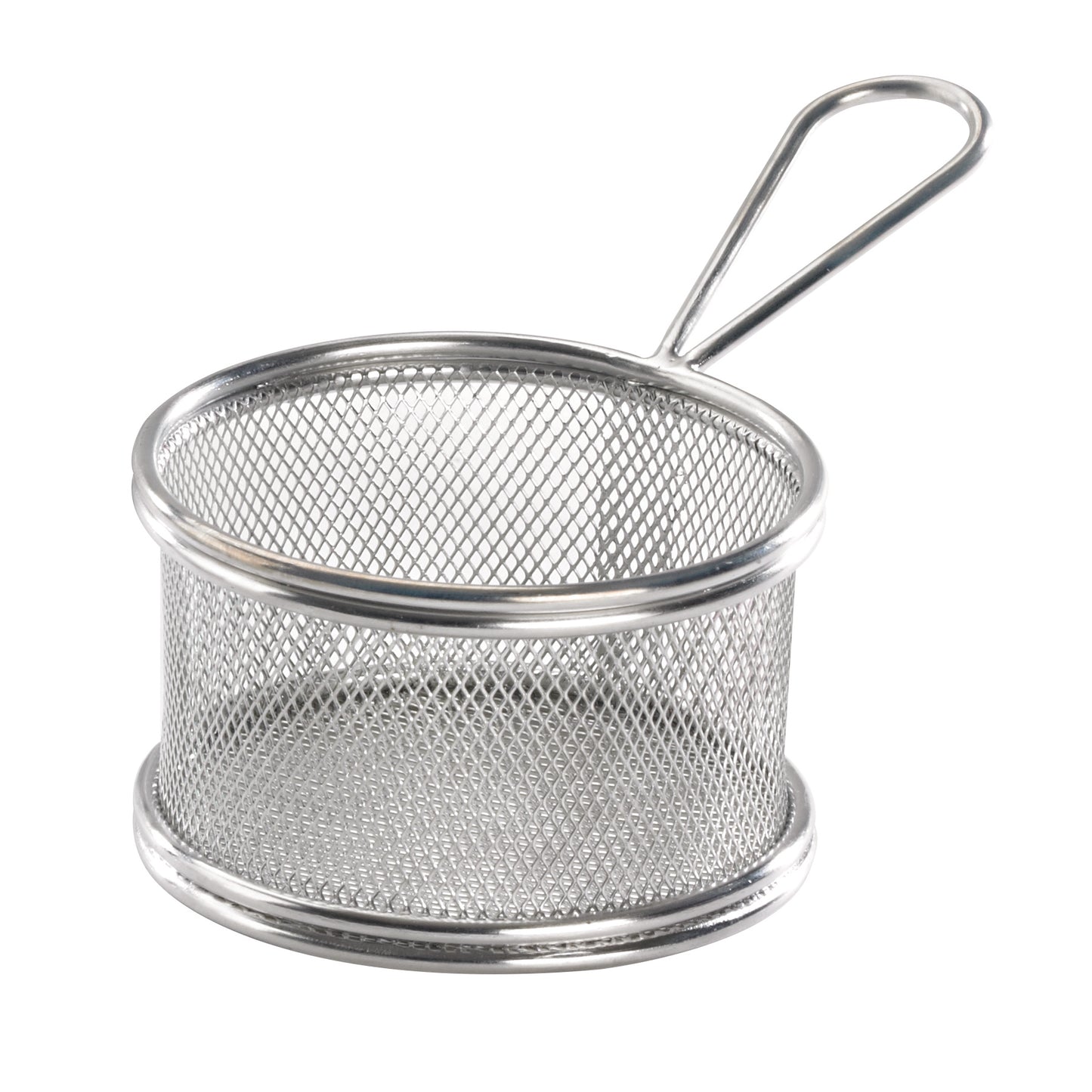 Mini Round Stainless Steel Fyer Basket