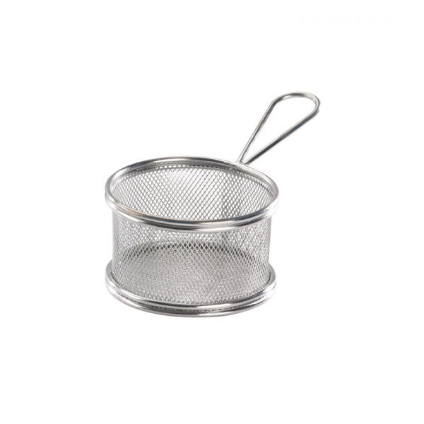 Mini Round Stainless Steel Fyer Basket