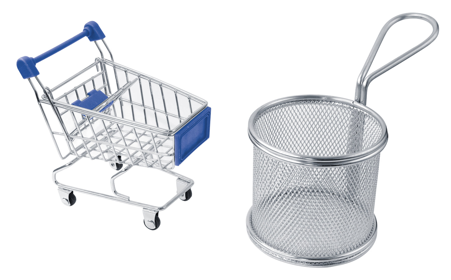 Small Round Stainless Steel Fryer Basket
