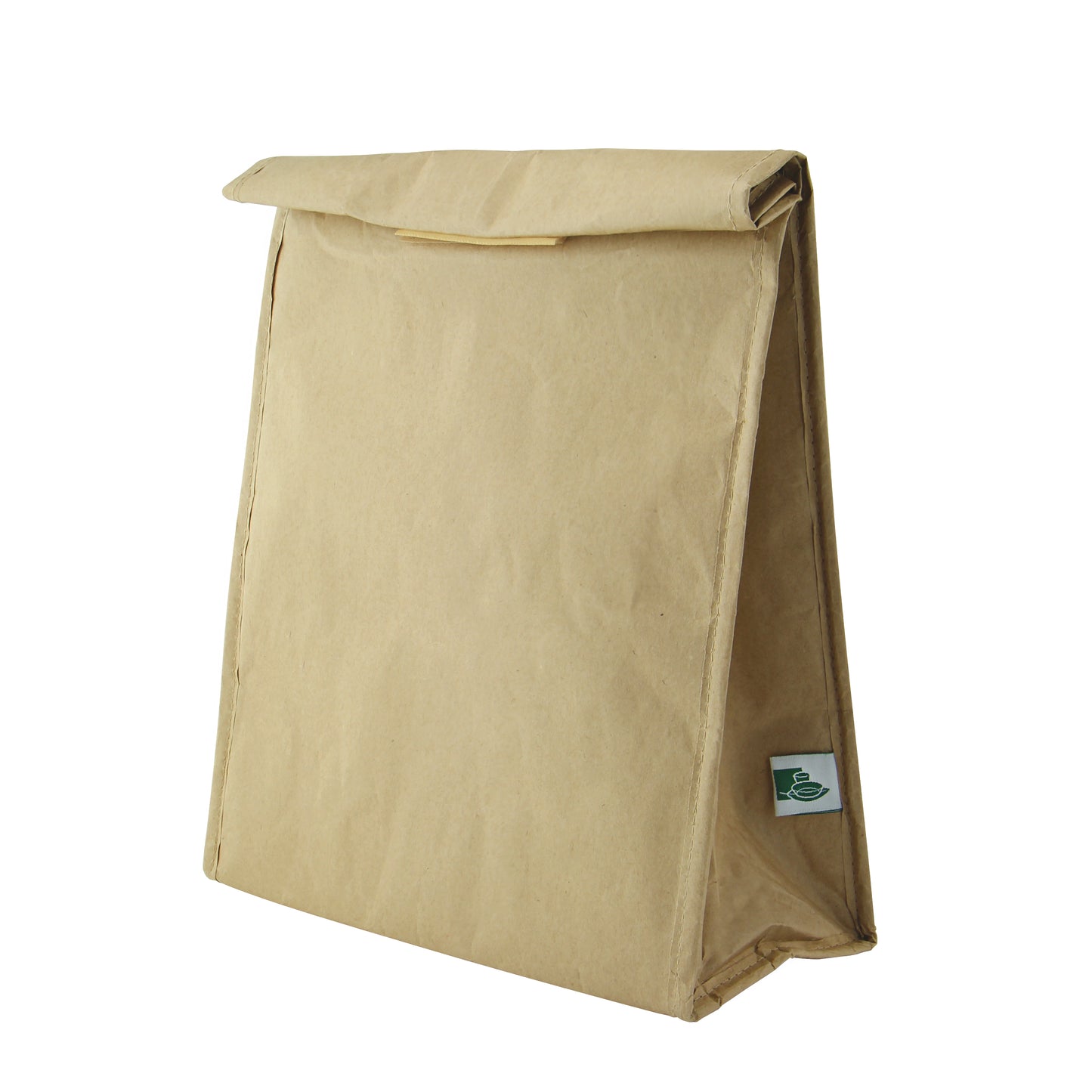 Reusable Paper Insulated Meal Bag with Velcro Closing