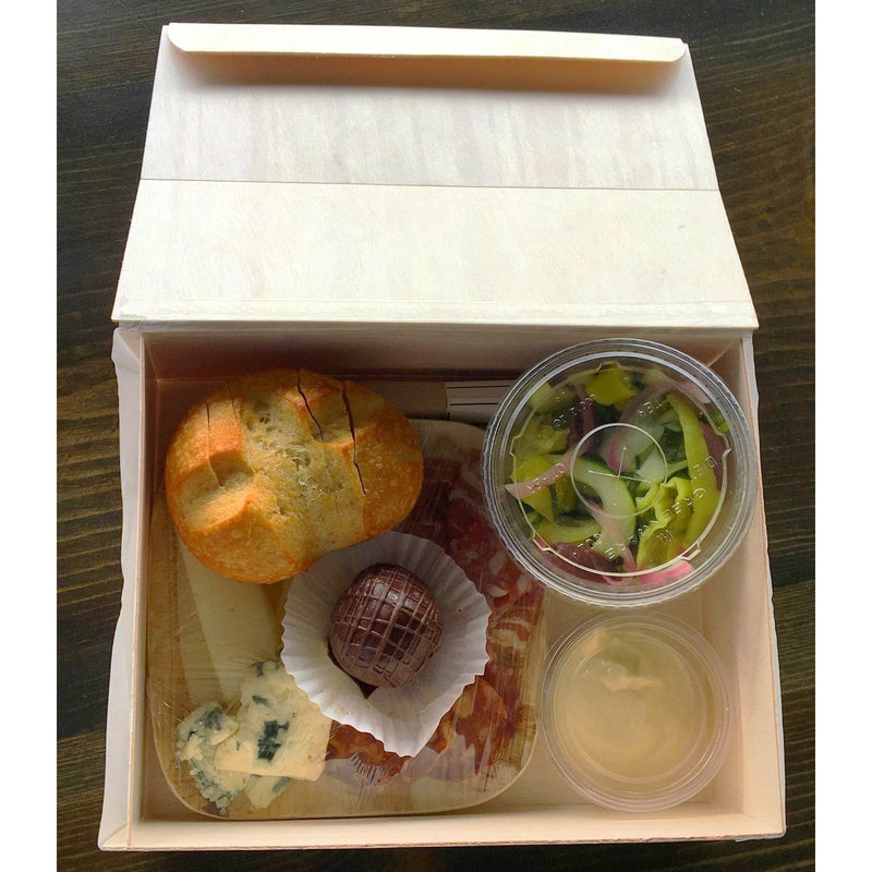 Medium Collapsible Box w/ Attached Lid