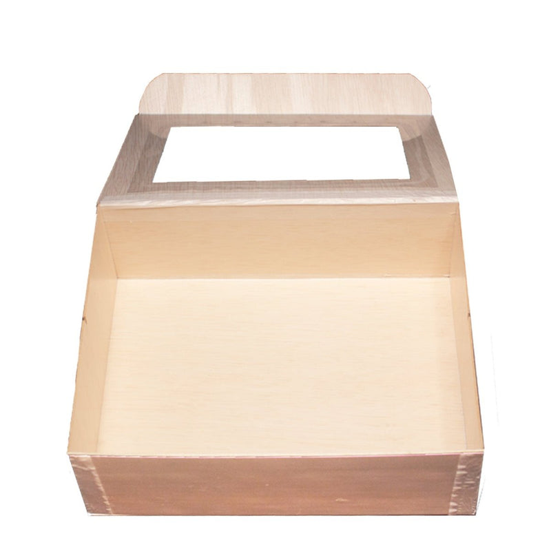 Collapsible Box w/ Attached Window Lid