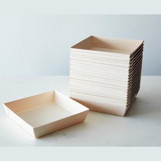 Fixed Side Medium Square Tray