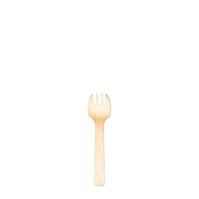 Heavy Weight Wooden Tasting - Spork
