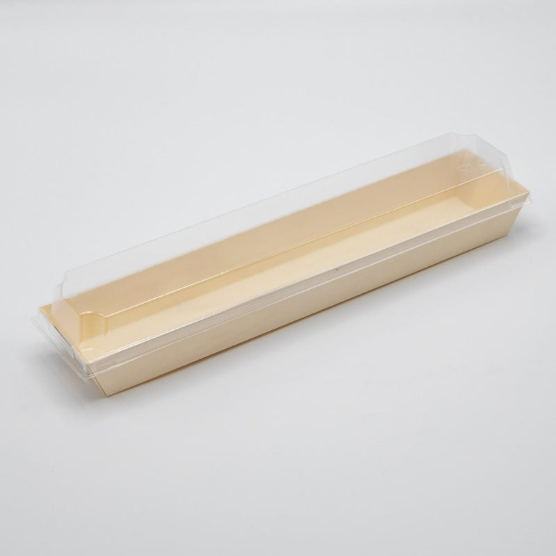 Balsa Wood Tray with Clear Cover 100/Case