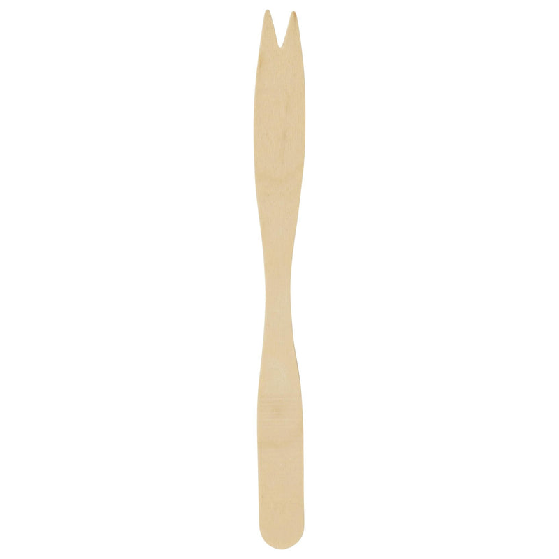 Heavy Weight Wooden Two Pronged Fork
