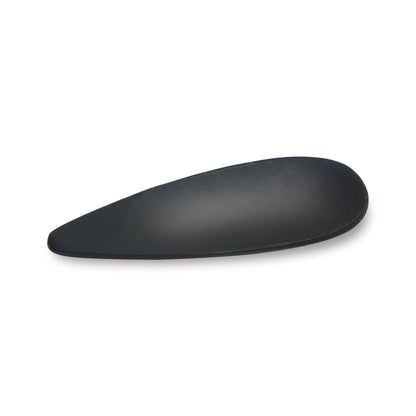 Black Bamboo Tear Shaped Tasting Spoon
