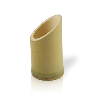 Oblique Cut Bamboo Tube